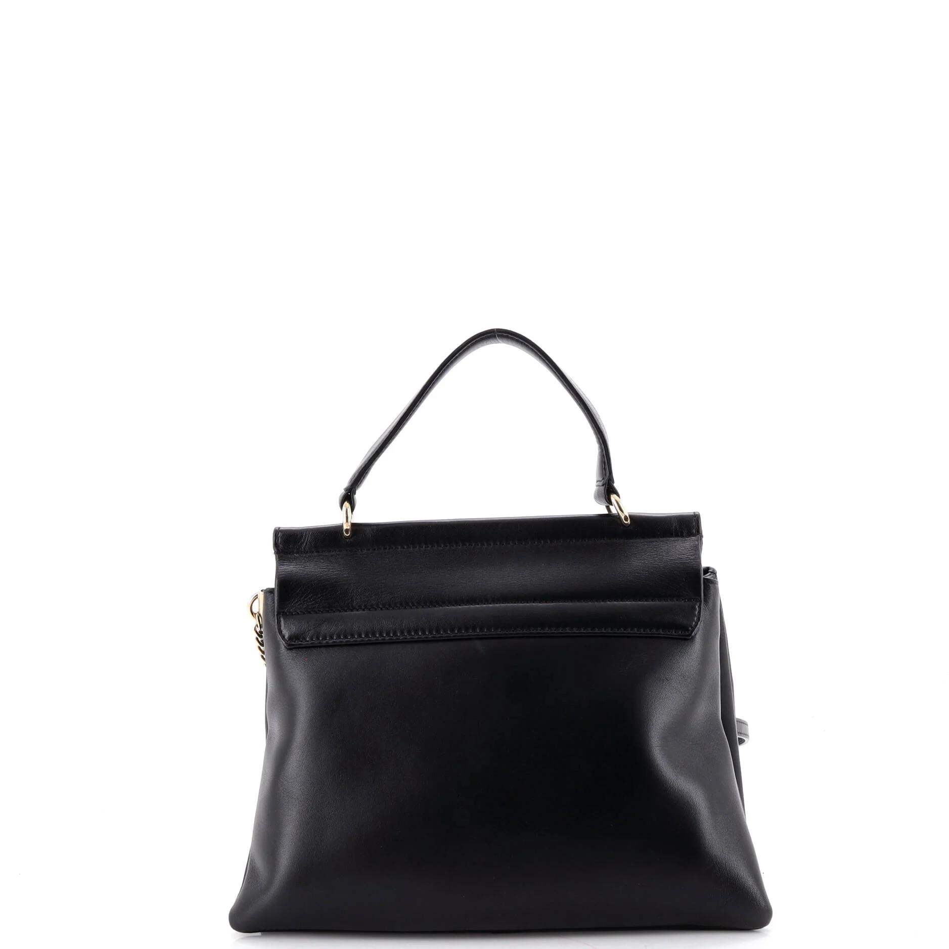 Faye Top Handle Bag Leather Small - Image 3