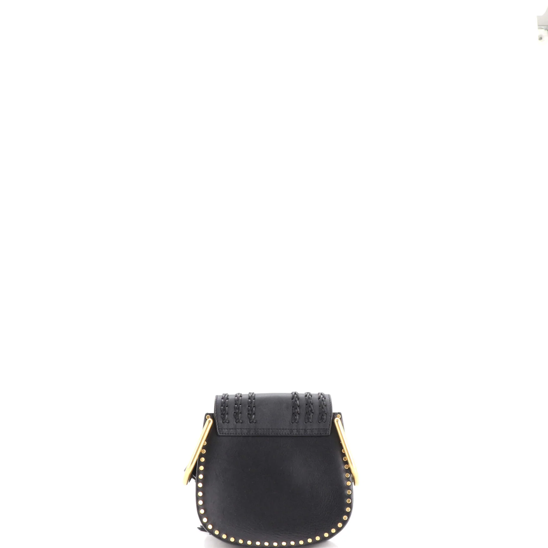 Hudson Handbag Whipstitch Leather Mini - Image 3