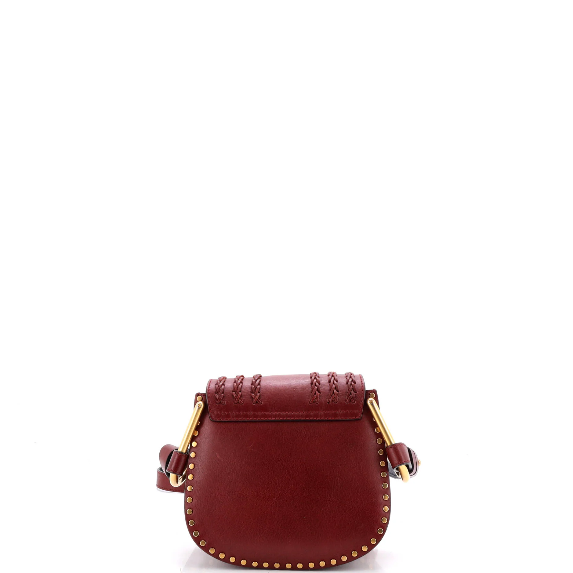 Hudson Handbag Whipstitch Leather Mini - Image 3