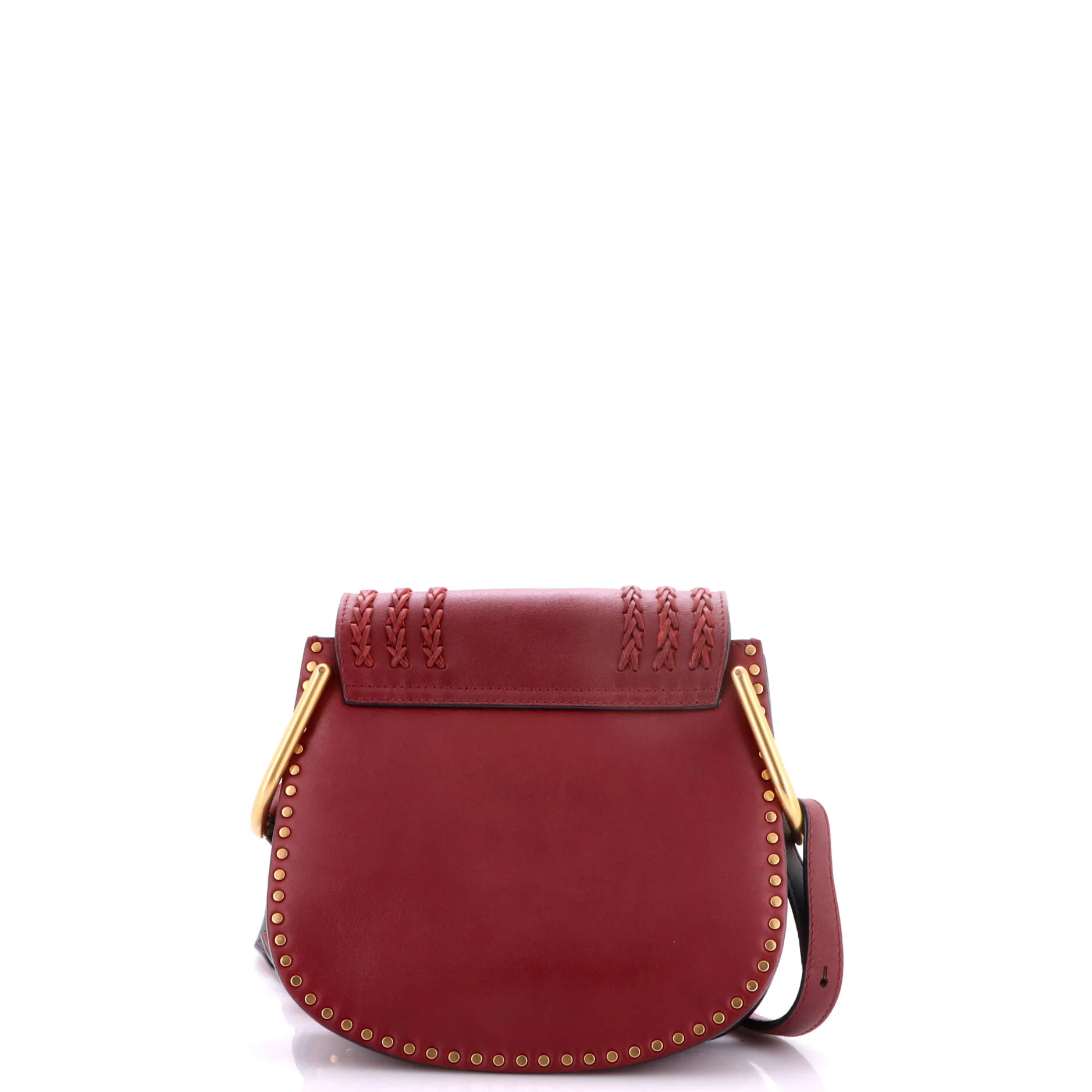 Hudson Handbag Whipstitch Leather Small - Image 3