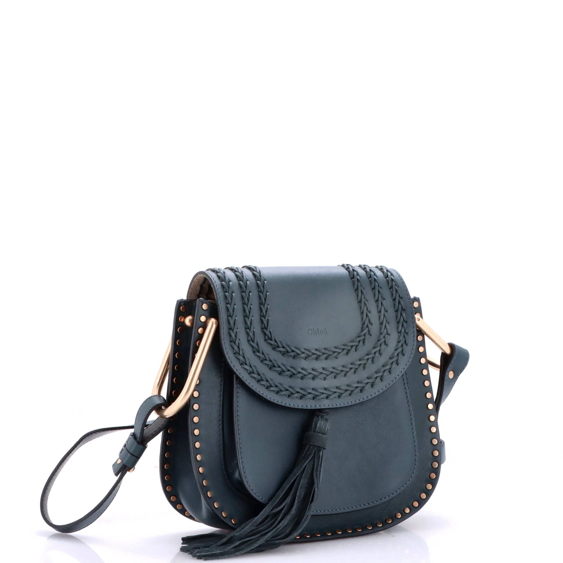 Hudson Handbag Whipstitch Leather Small - Image 2
