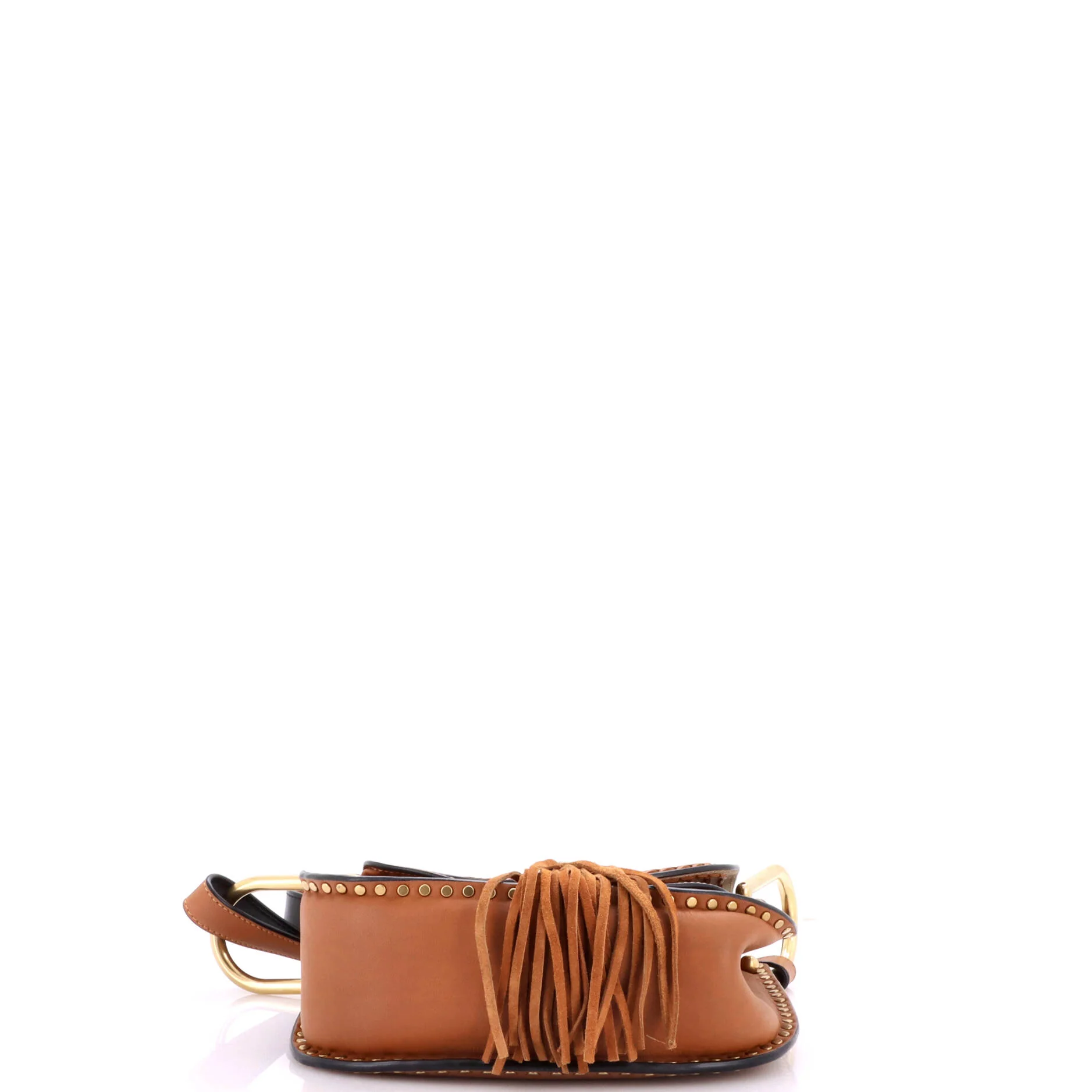 Hudson Handbag Whipstitch Leather Small - Image 4