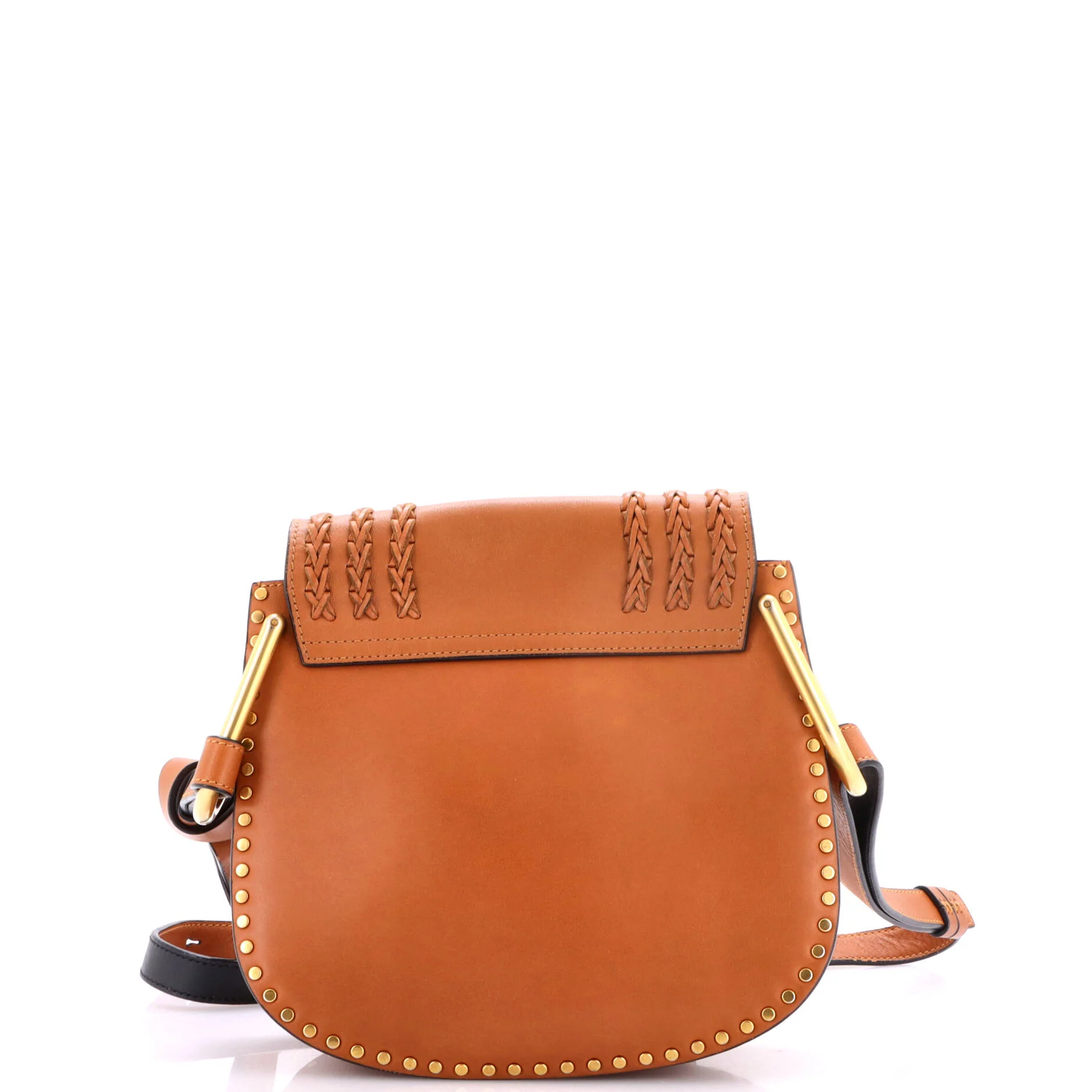 Hudson Handbag Whipstitch Leather Small - Image 3
