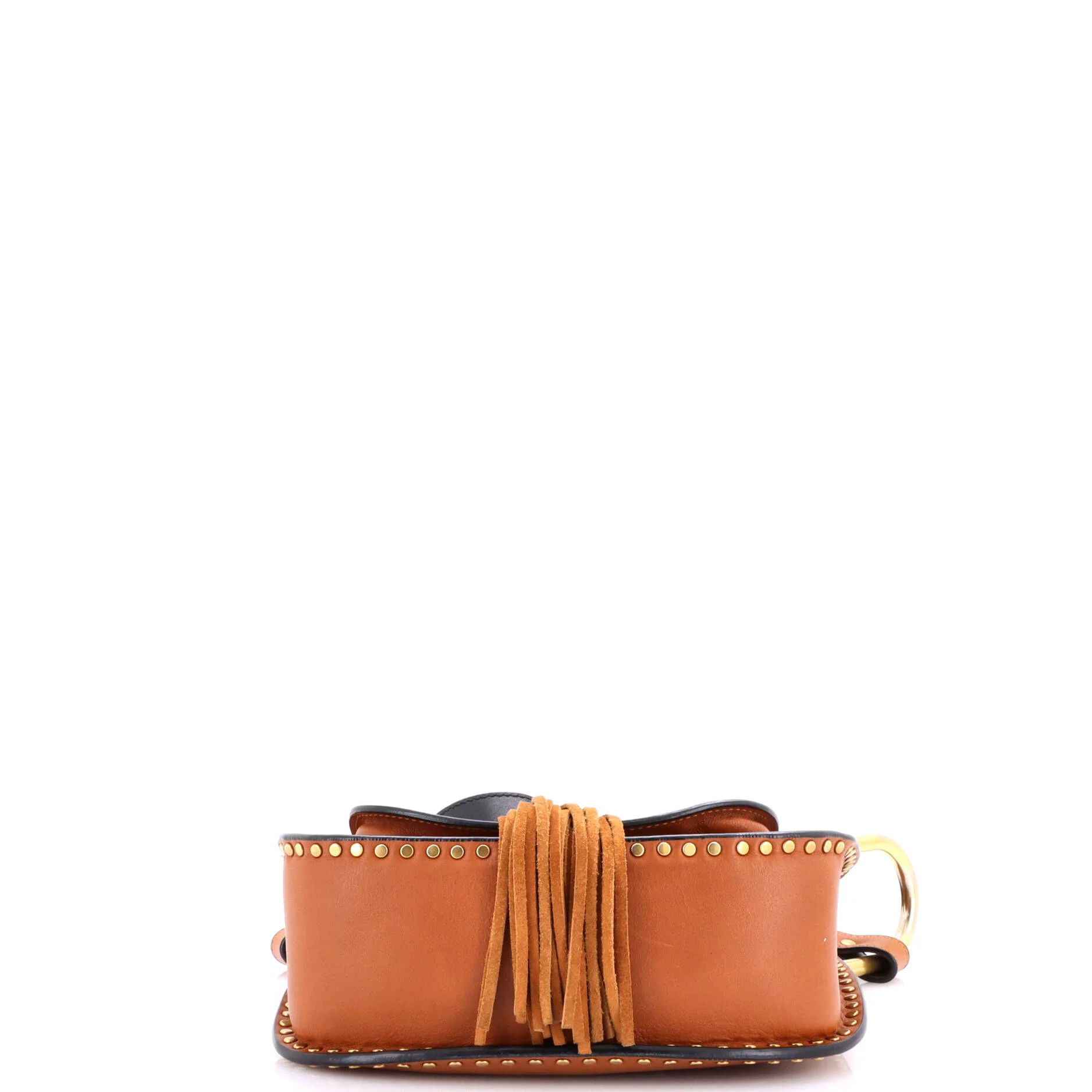 Hudson Handbag Whipstitch Leather Small - Image 4