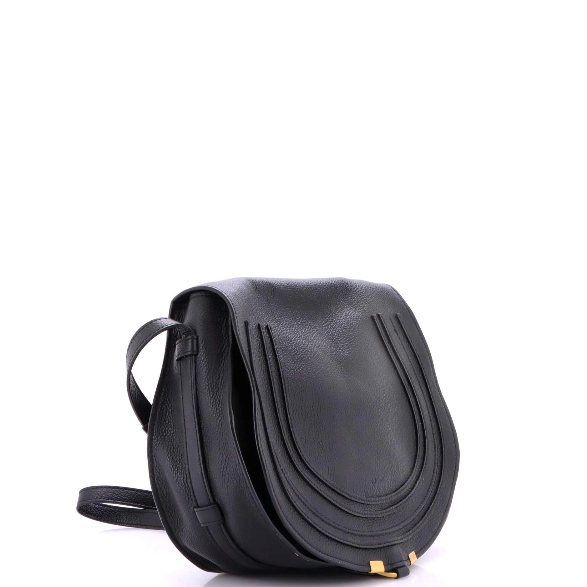 Marcie Saddle Bag Leather Medium - Image 2