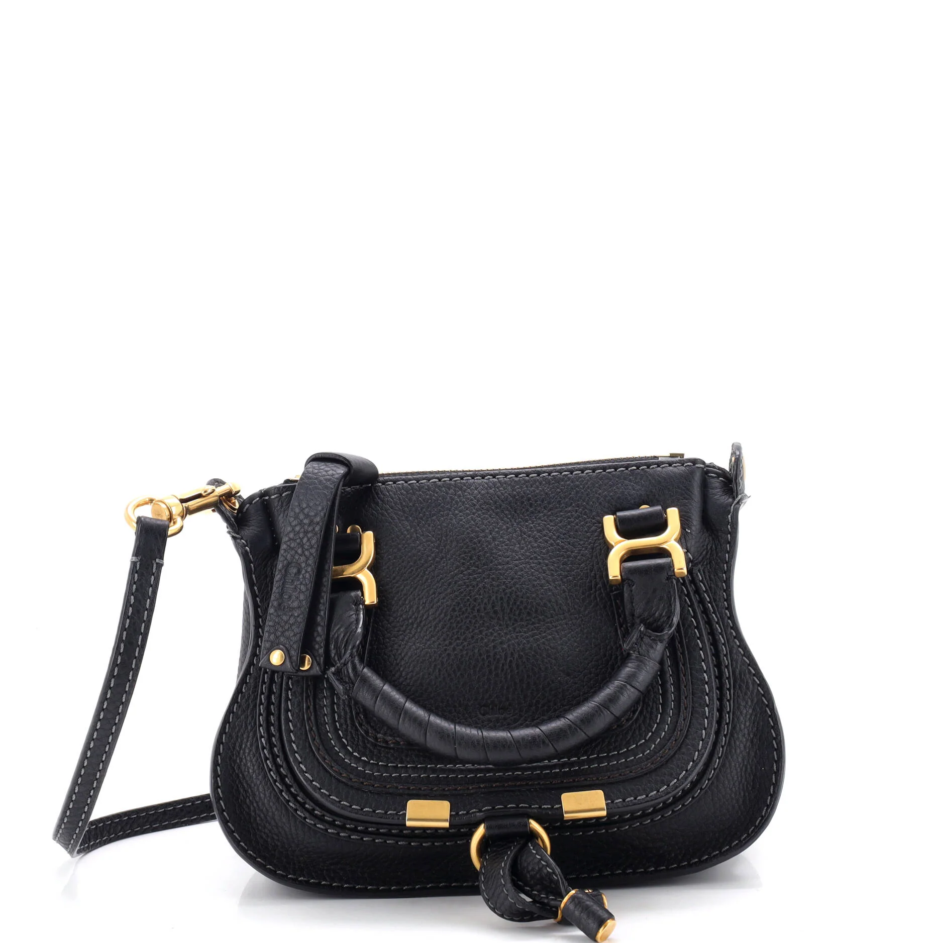 Marcie Satchel Leather Baby