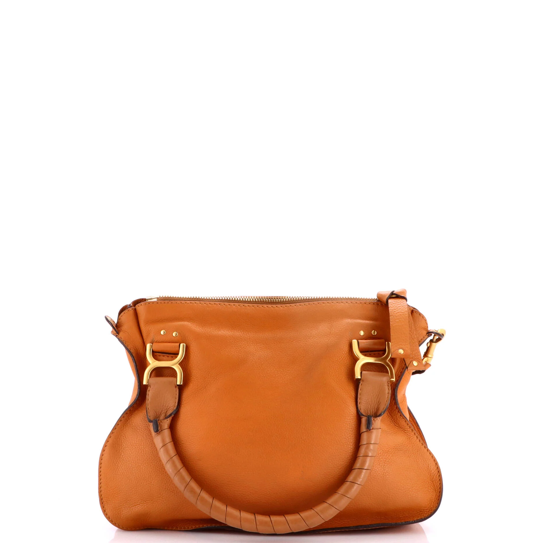 Marcie Satchel Leather Medium - Image 3