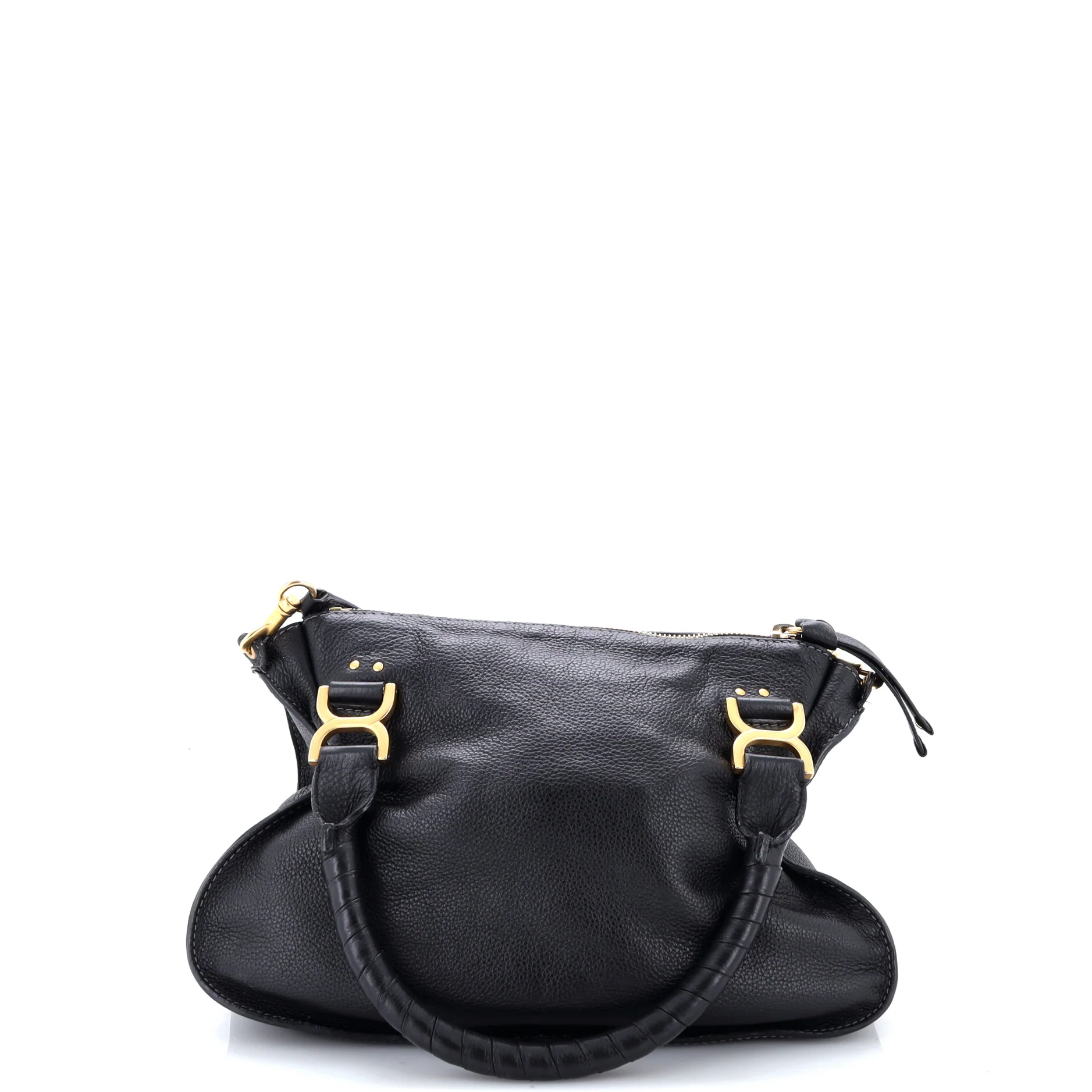 Marcie Satchel Leather Medium - Image 3