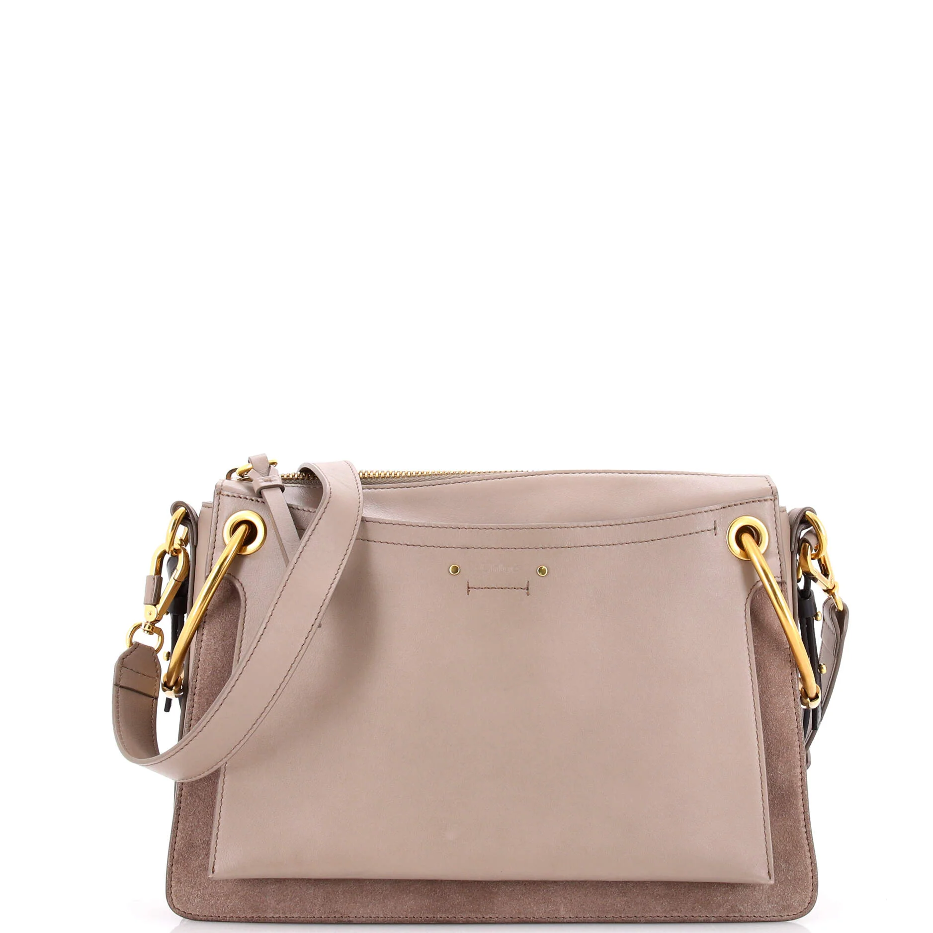 Roy Shoulder Bag Leather Medium
