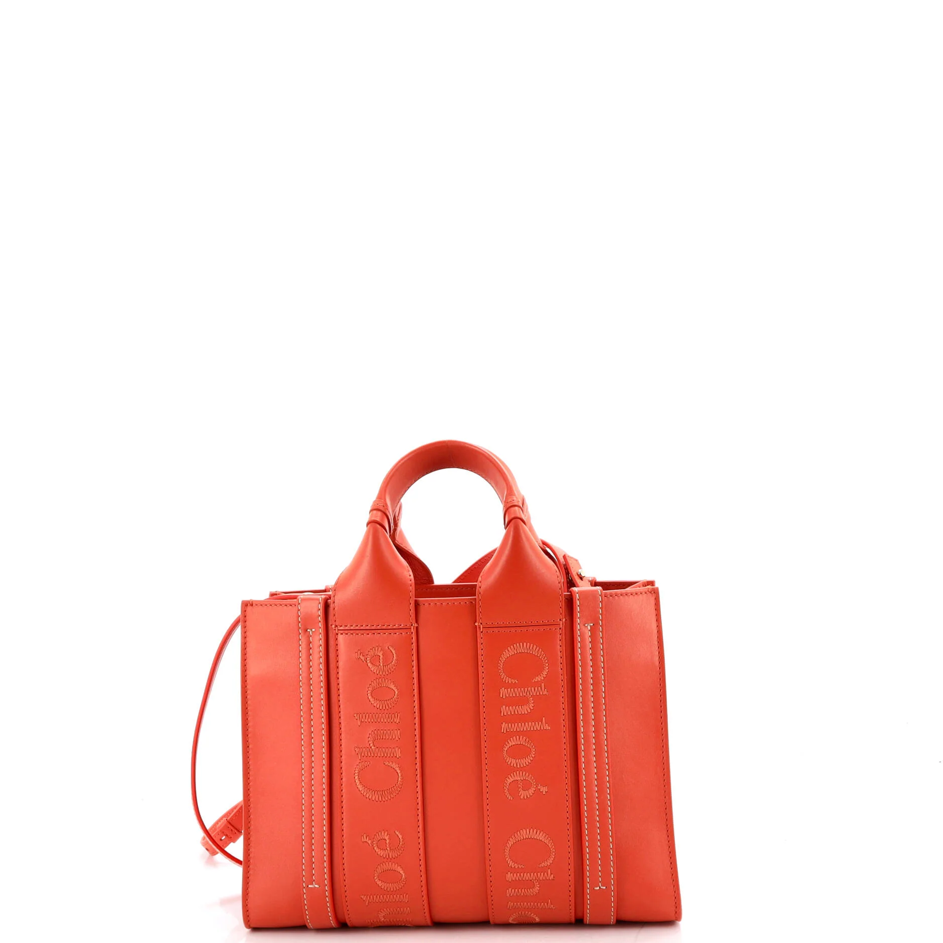 Woody Convertible Tote Leather Small - Image 3