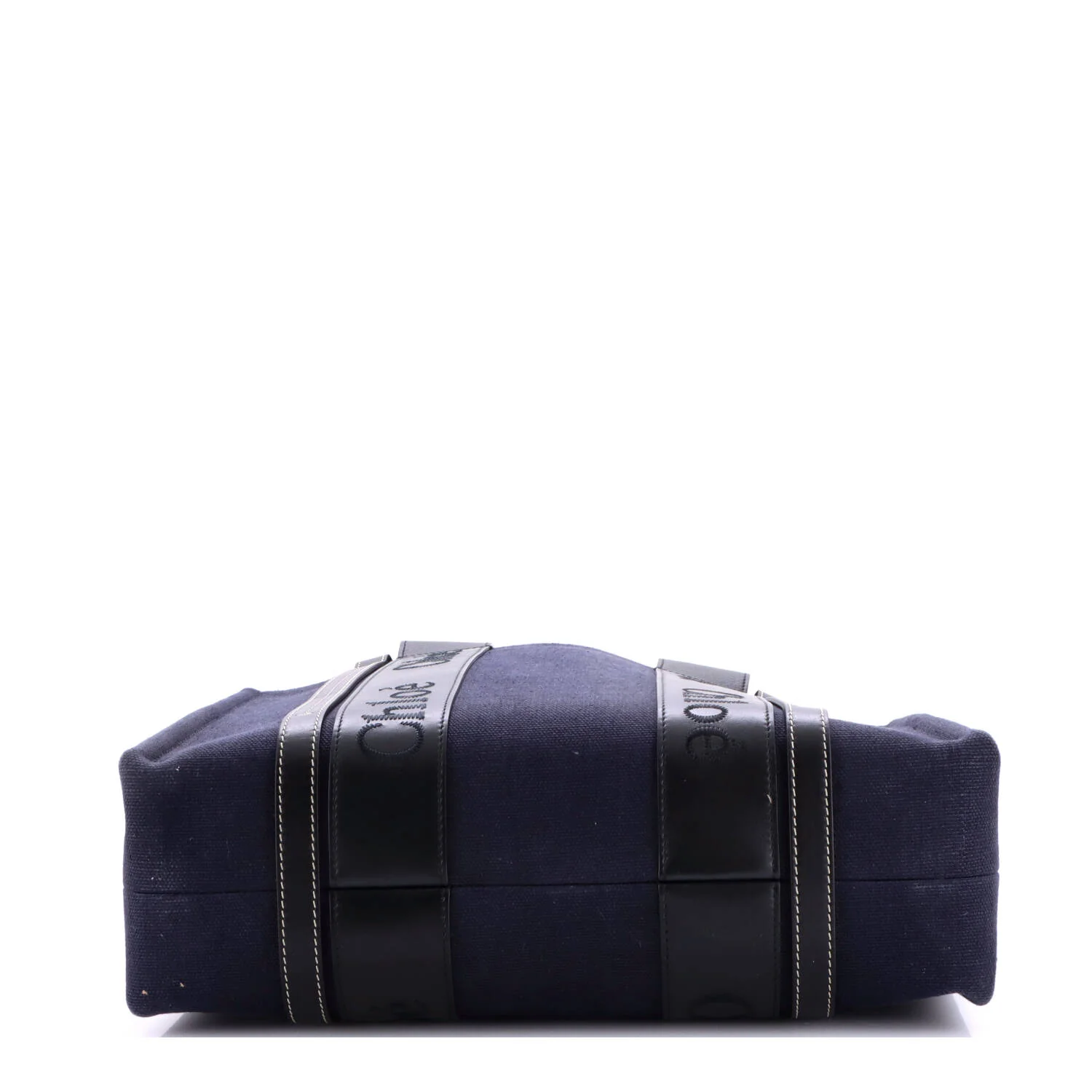 Woody Tote Canvas and Embroidered Leather Medium - Image 4