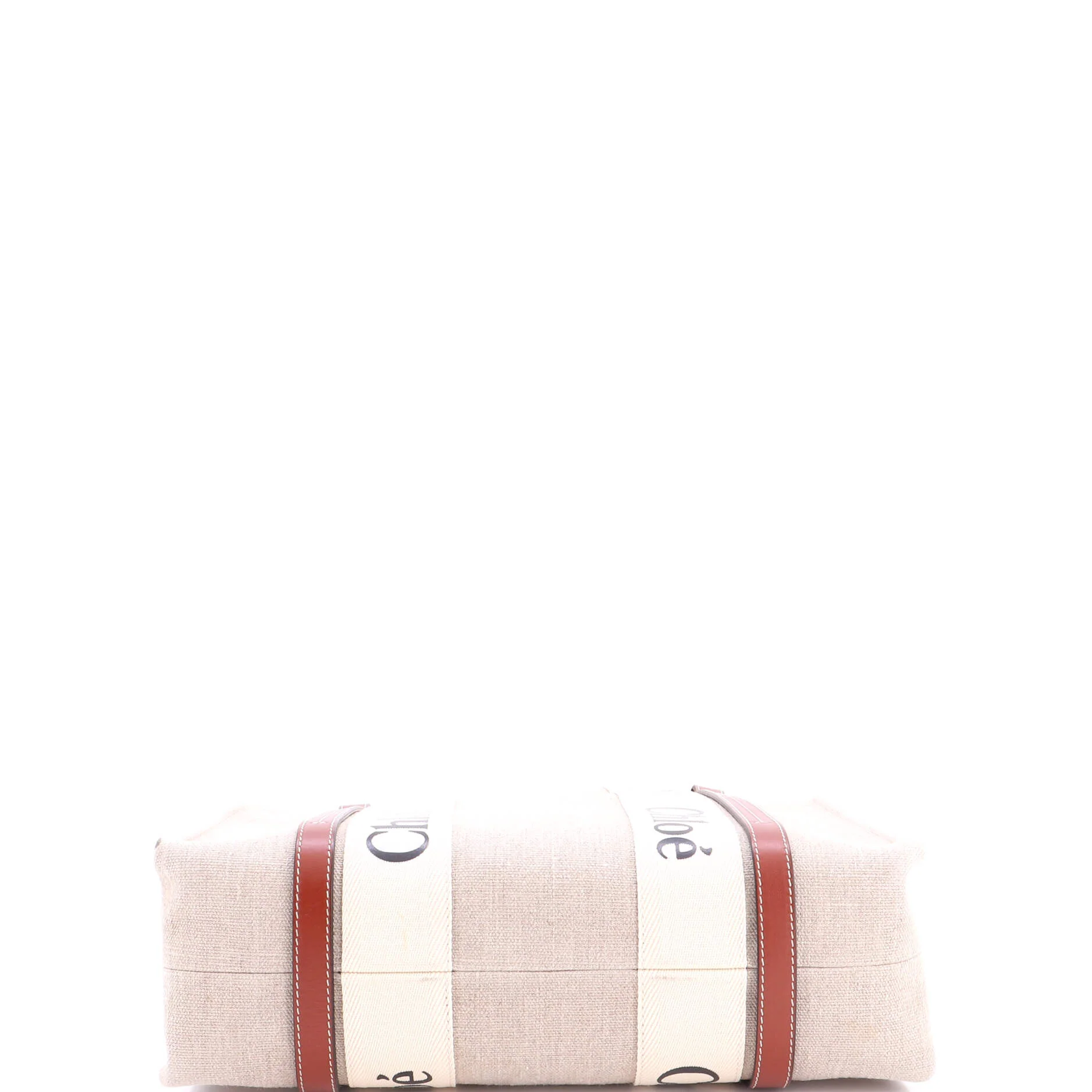 Woody Tote Canvas with Leather Medium - Image 4