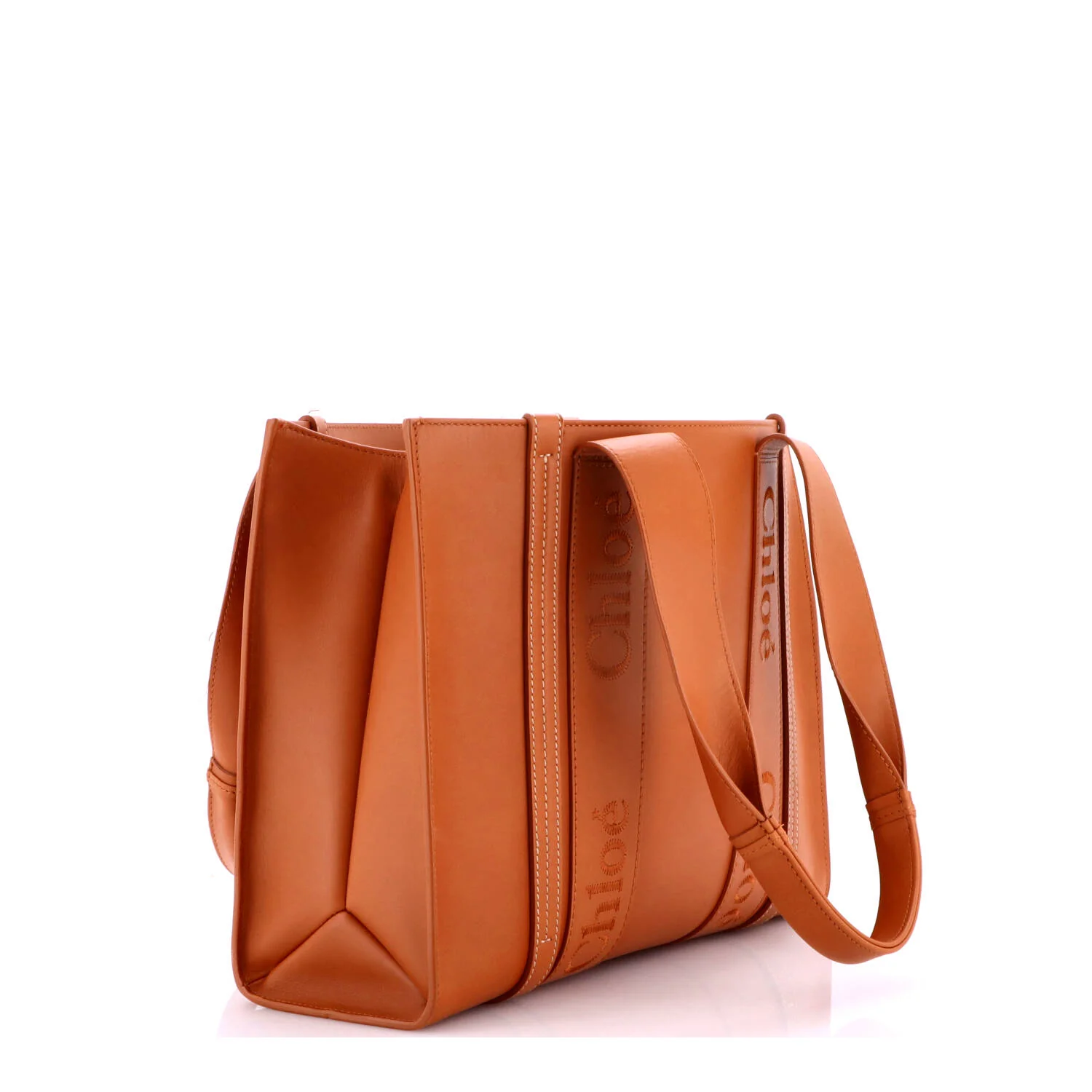 Woody Tote Leather Medium - Image 2
