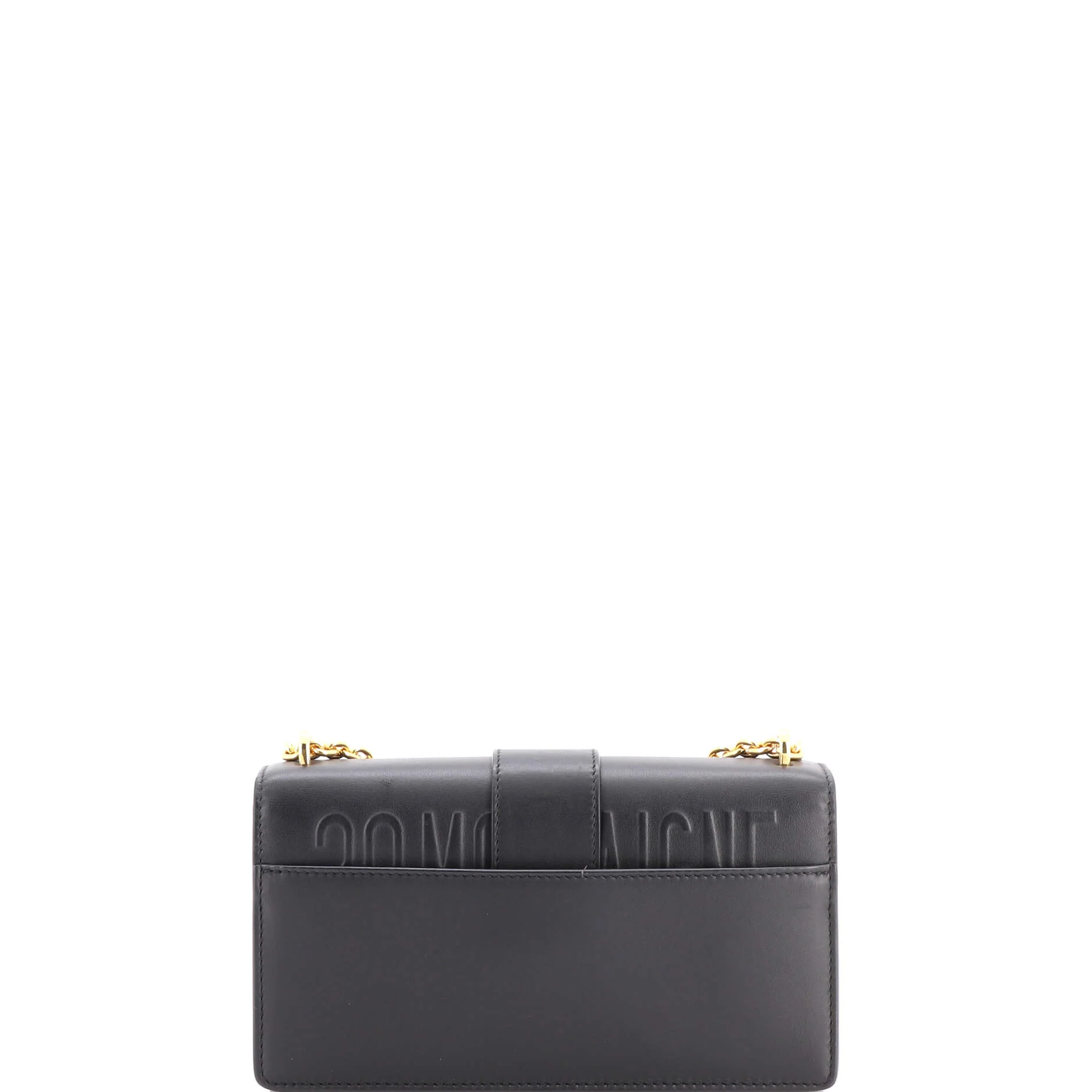 30 Montaigne Chain Flap Bag Leather East West - Image 3