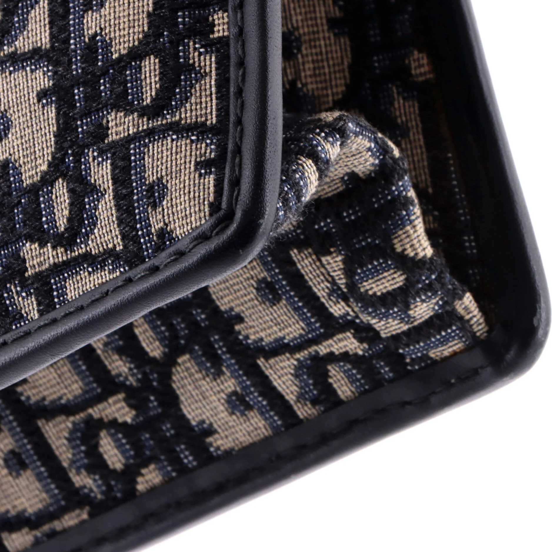 30 Montaigne Chain Flap Bag Oblique Canvas - Image 7