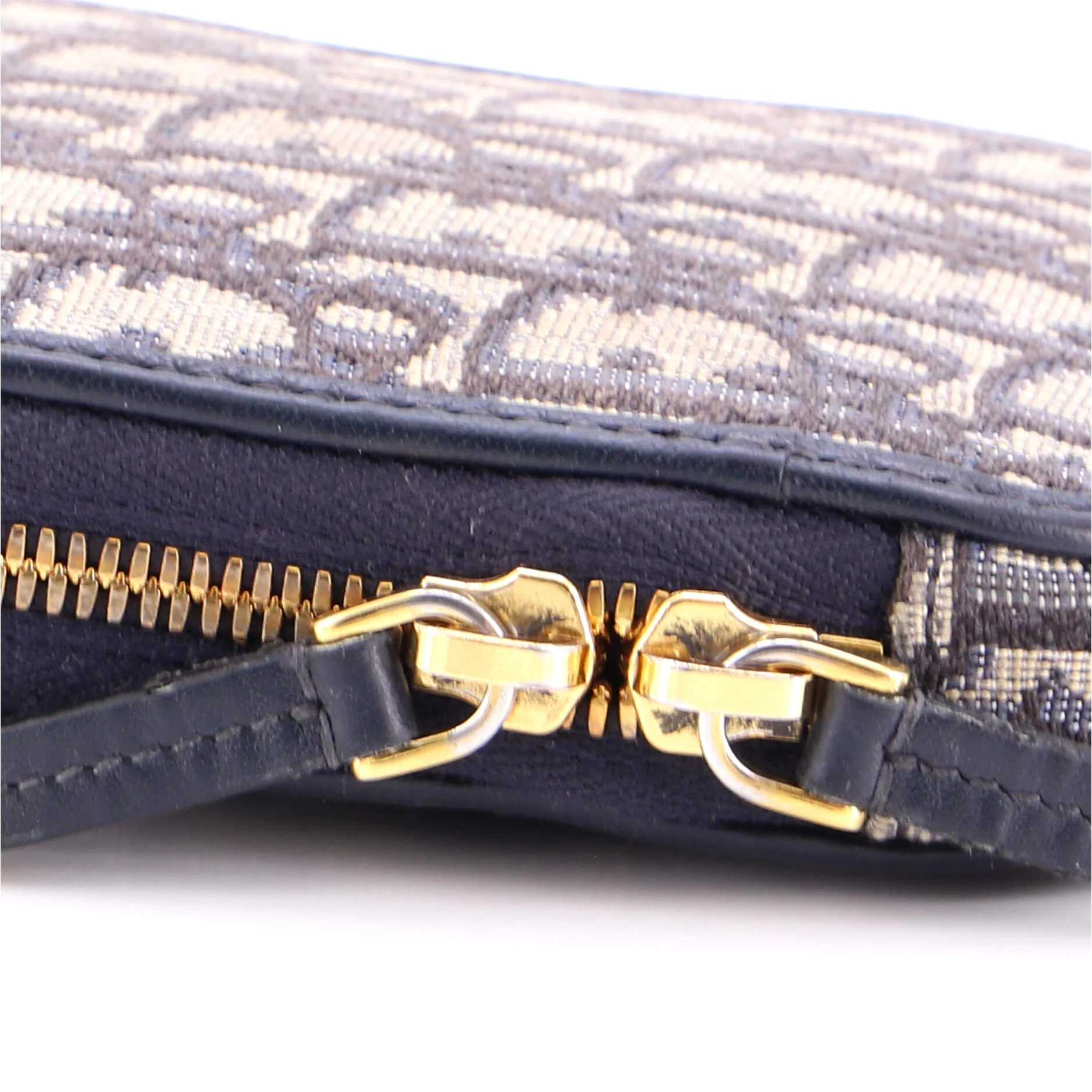 30 Montaigne Phone Holder on Chain Oblique Canvas - Image 6