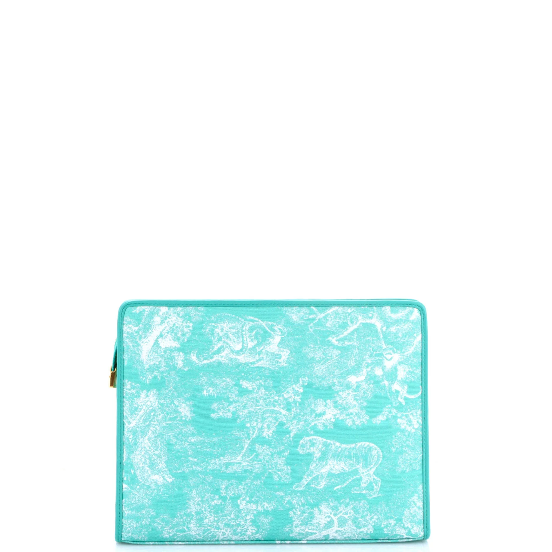 30 Montaigne Zip Pouch Jacquard Canvas Medium - Image 3