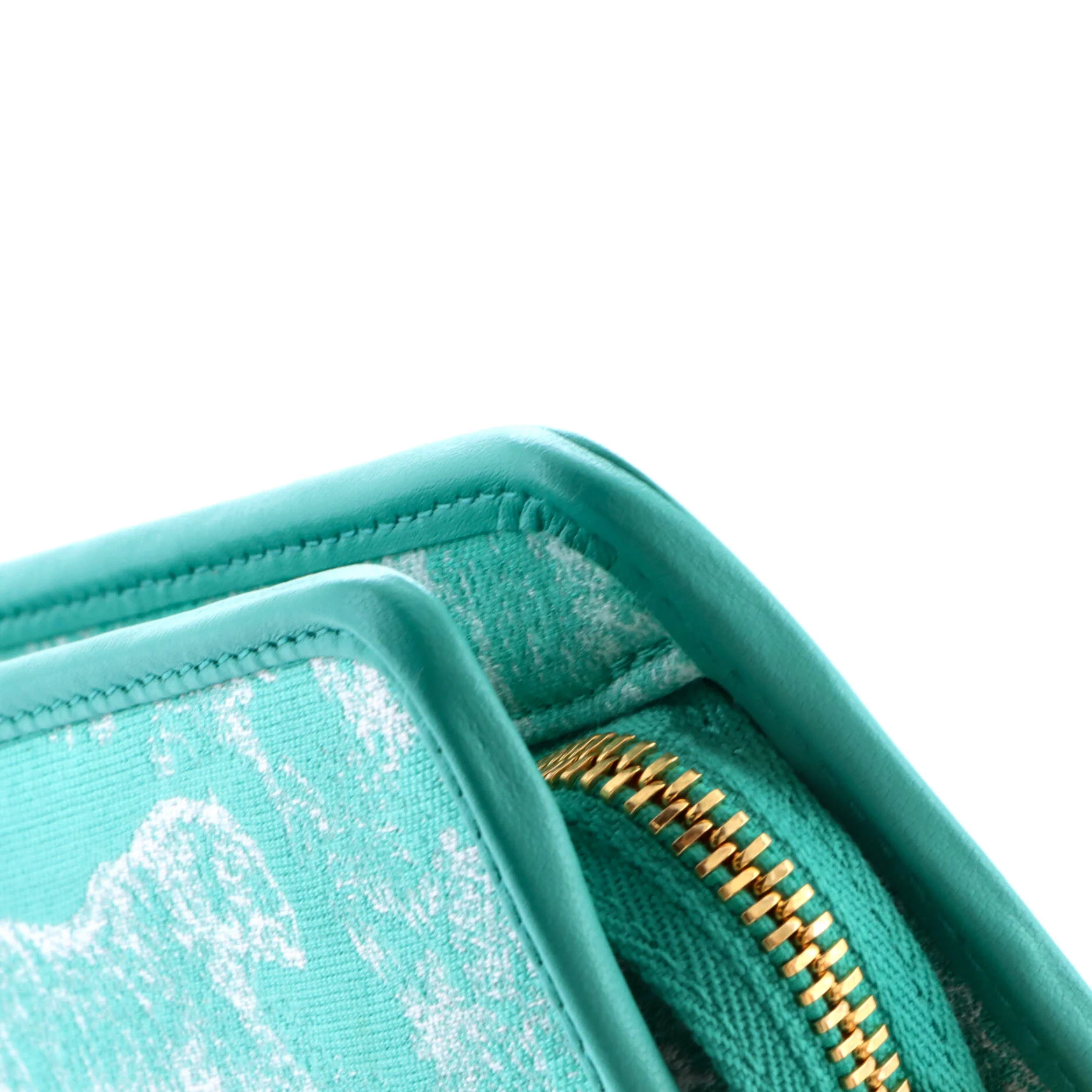 30 Montaigne Zip Pouch Jacquard Canvas Medium - Image 6