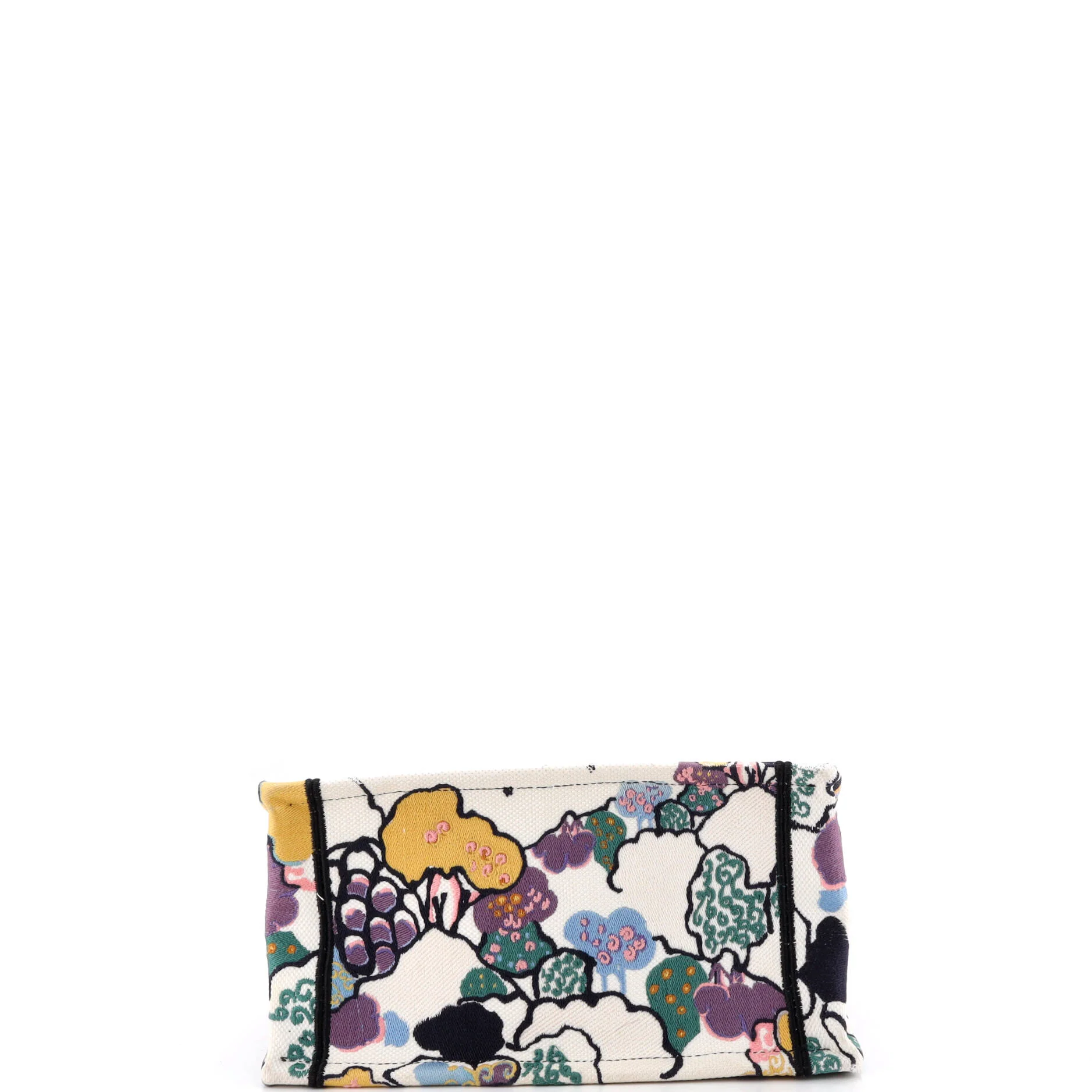 Book Tote Embroidered Canvas Small - Image 4
