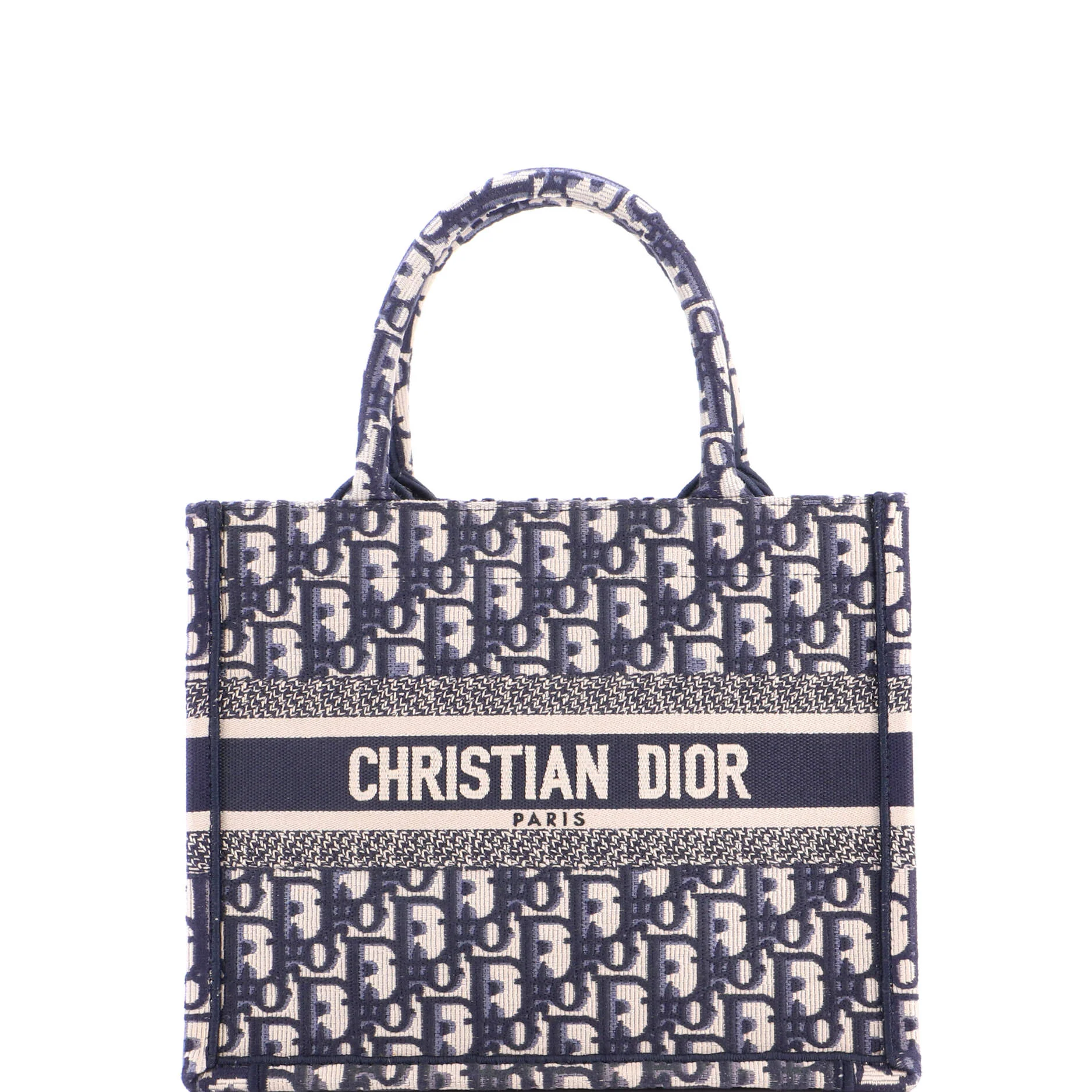 Book Tote Oblique Canvas Small