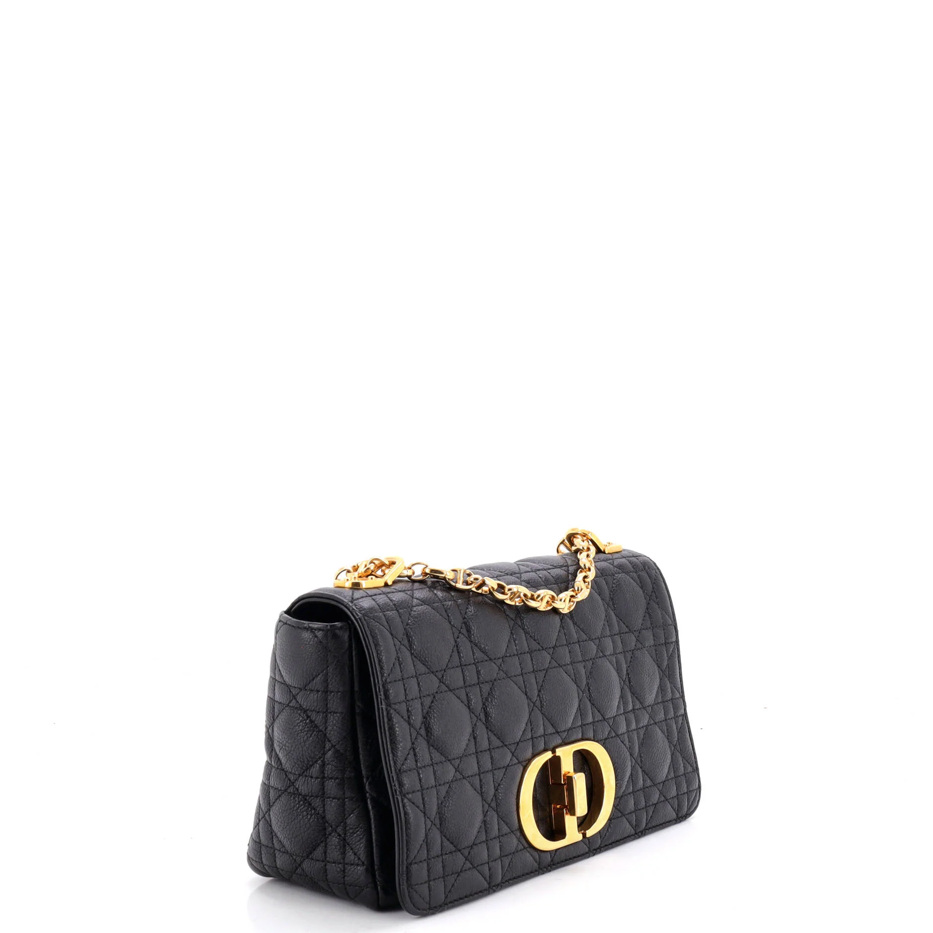 Caro Bag Cannage Quilt Calfskin New Medium - Image 2