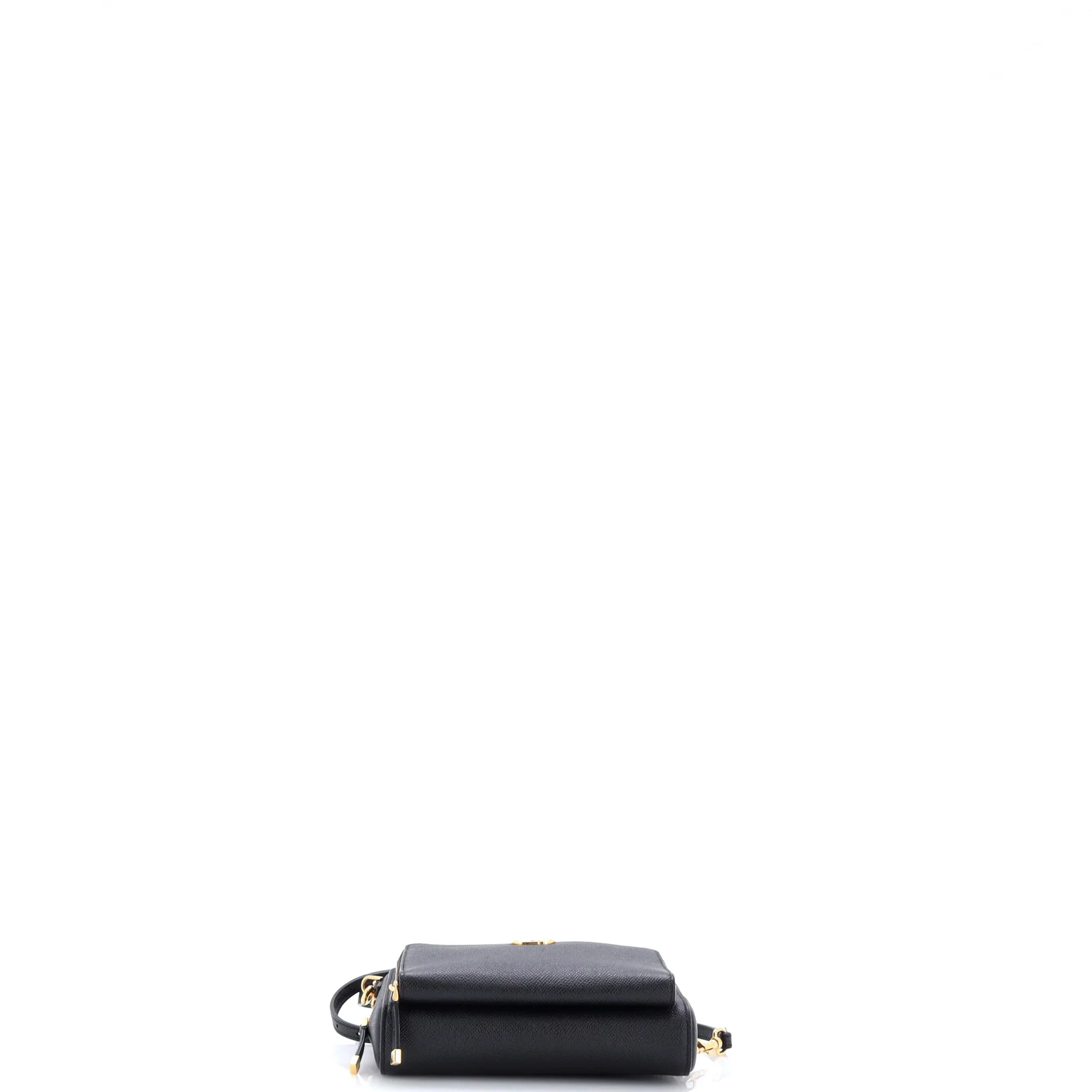 Caro Double Pouch Crossbody Bag Leather - Image 4