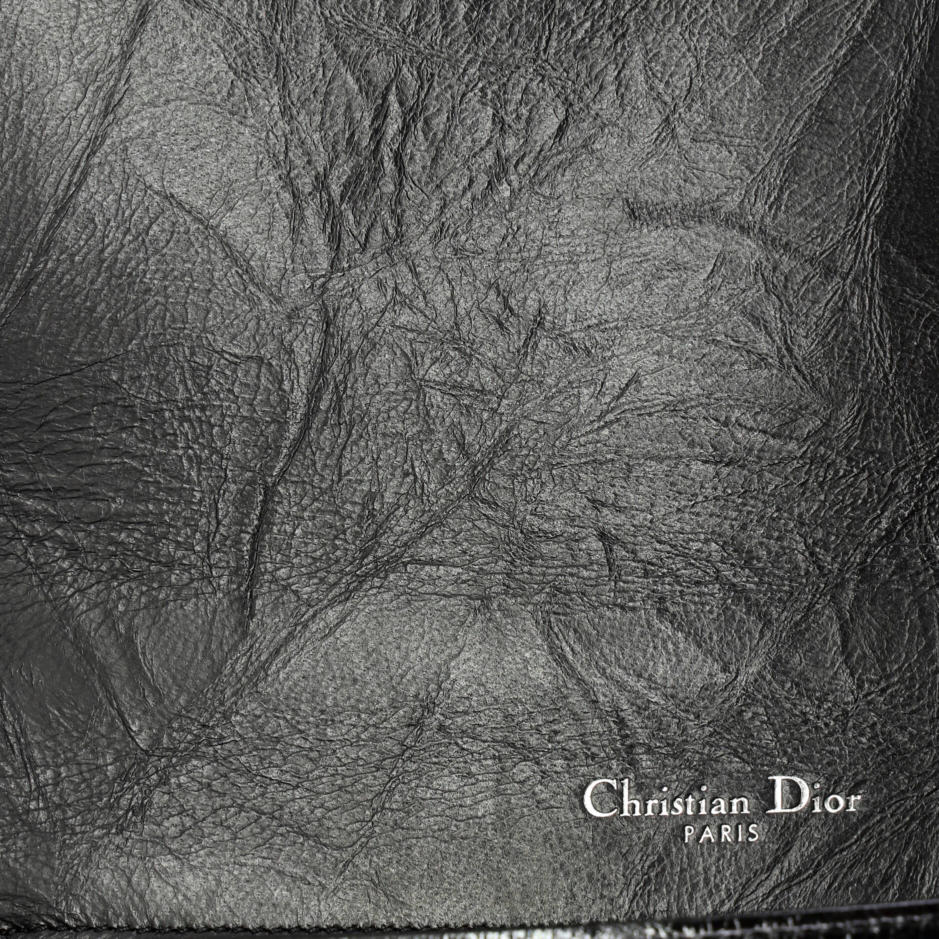 Diorama Clasp Flap Bag Crinkled Lambskin Medium - Image 6