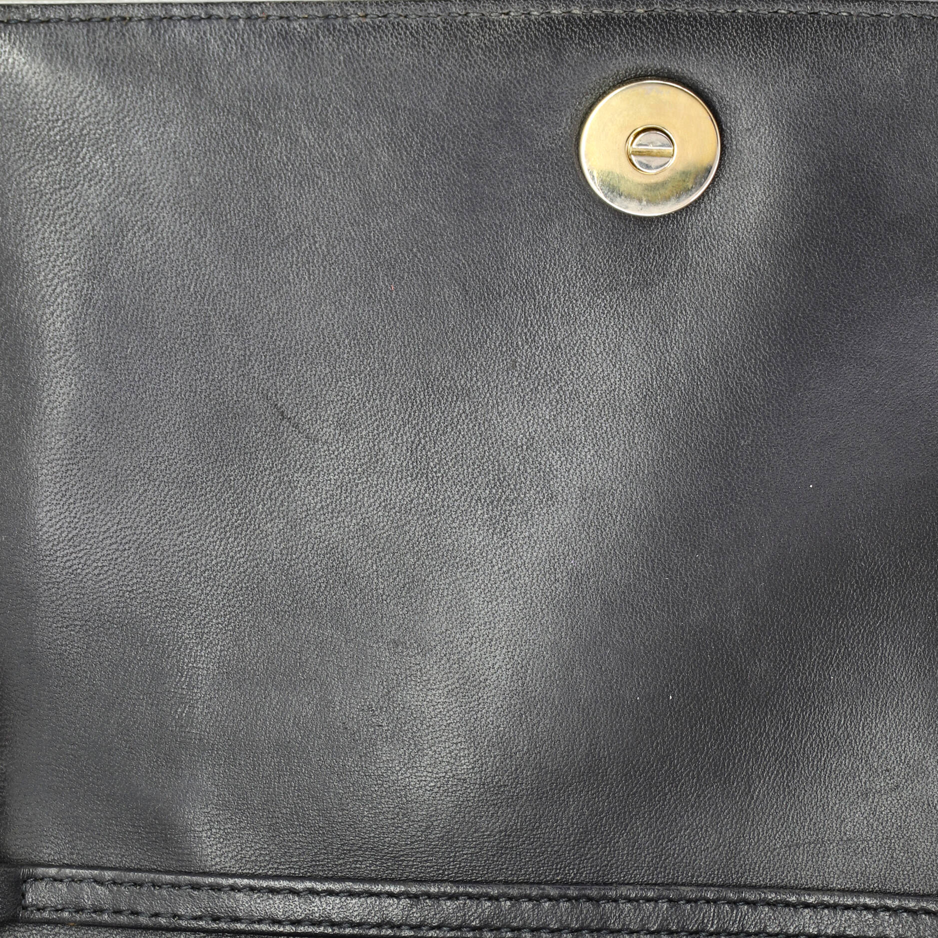 Diorama Wallet on Chain Cannage Embossed Calfskin - Image 6