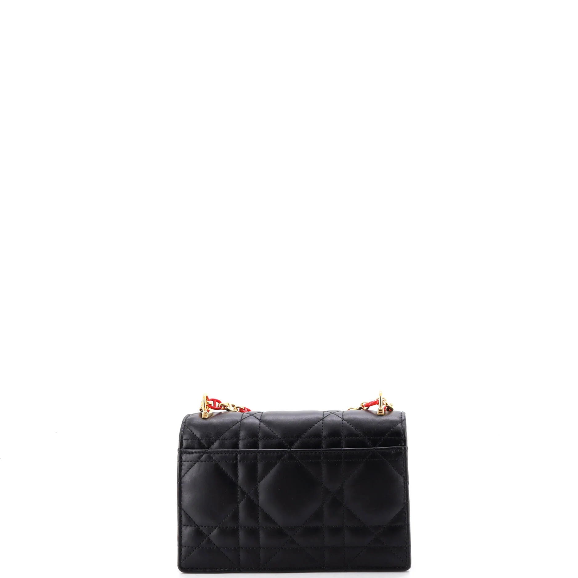 DiorAmour Miss Caro Flap Bag Cannage Quilt Calfskin Mini - Image 3