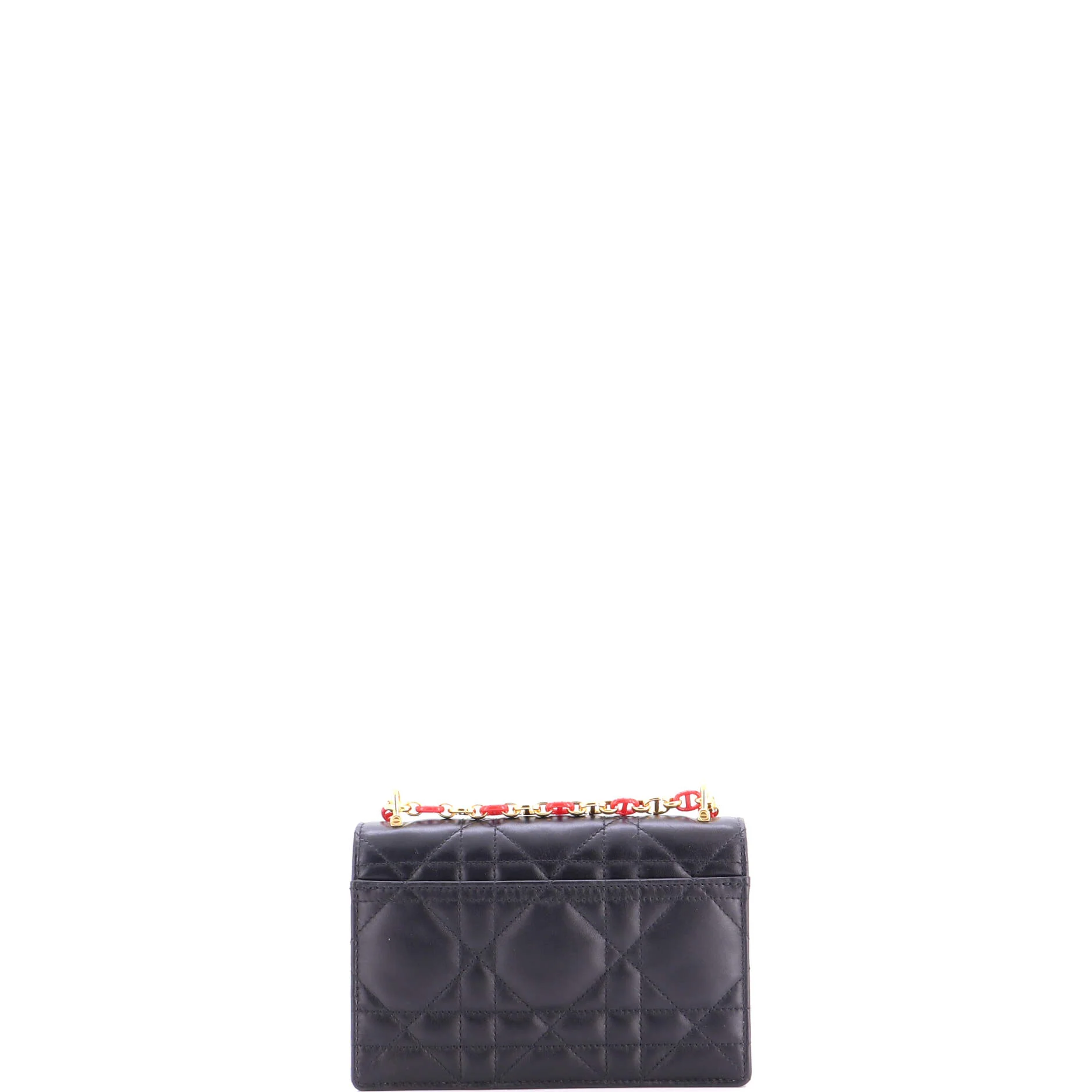 DiorAmour Miss Caro Flap Bag Cannage Quilt Calfskin Mini - Image 3