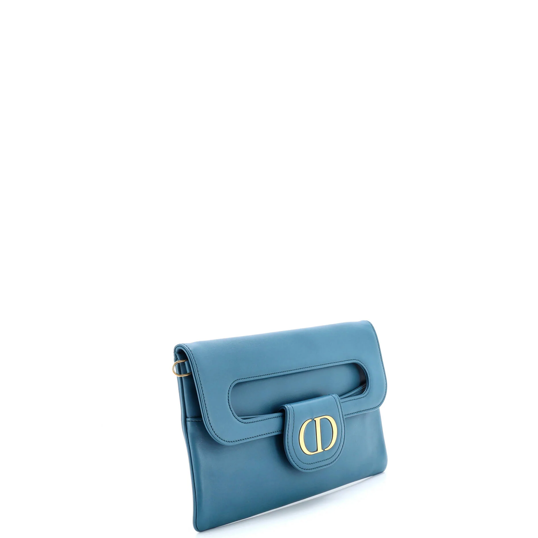DiorDouble Chain Bag Leather Medium - Image 2