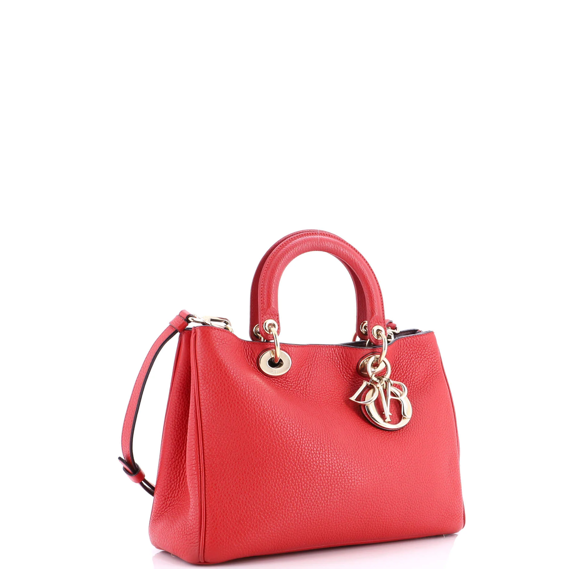 Diorissimo Tote Pebbled Leather Medium - Image 3