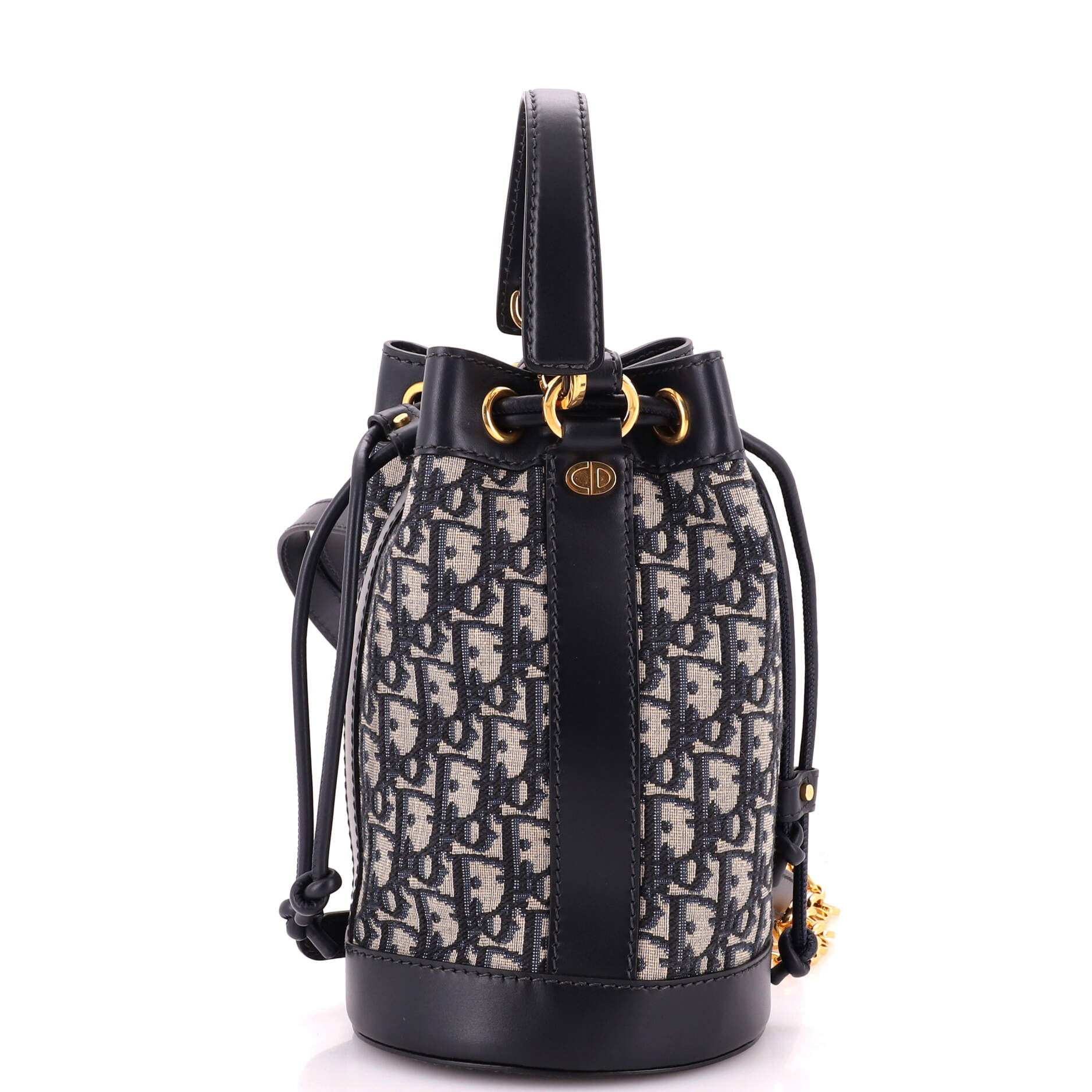 Drawstring Backpack Oblique Canvas Small