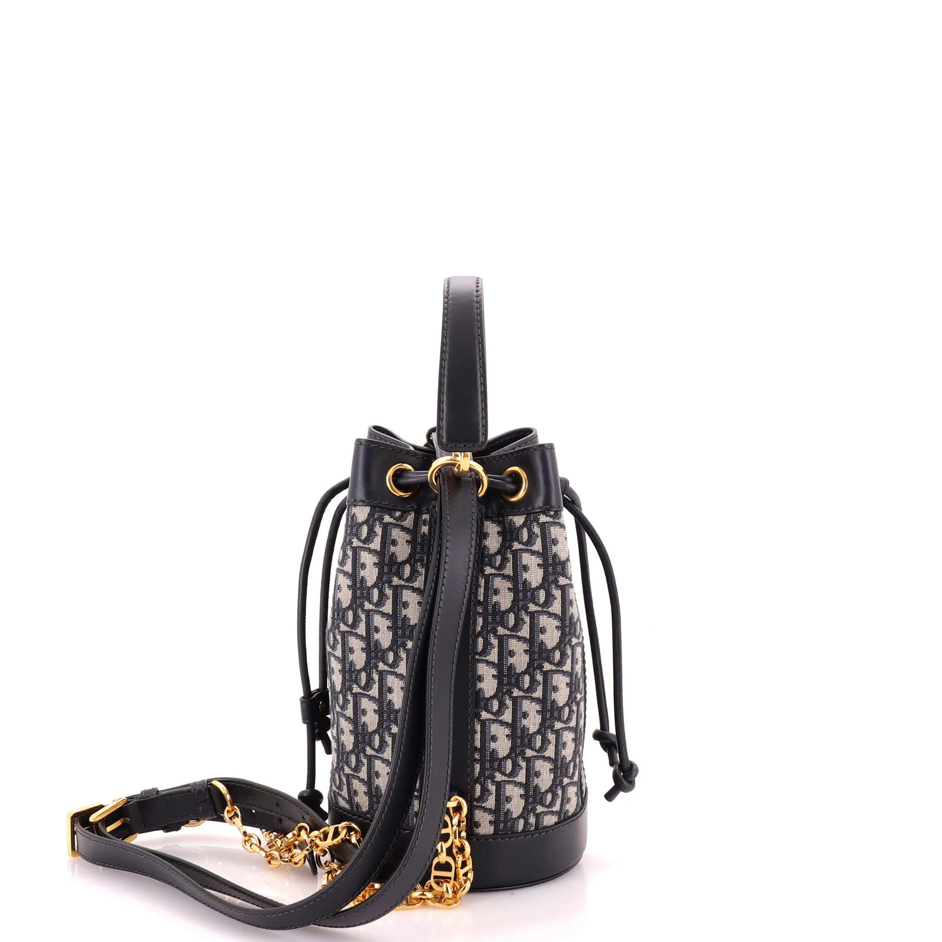 Drawstring Backpack Oblique Canvas Small - Image 3