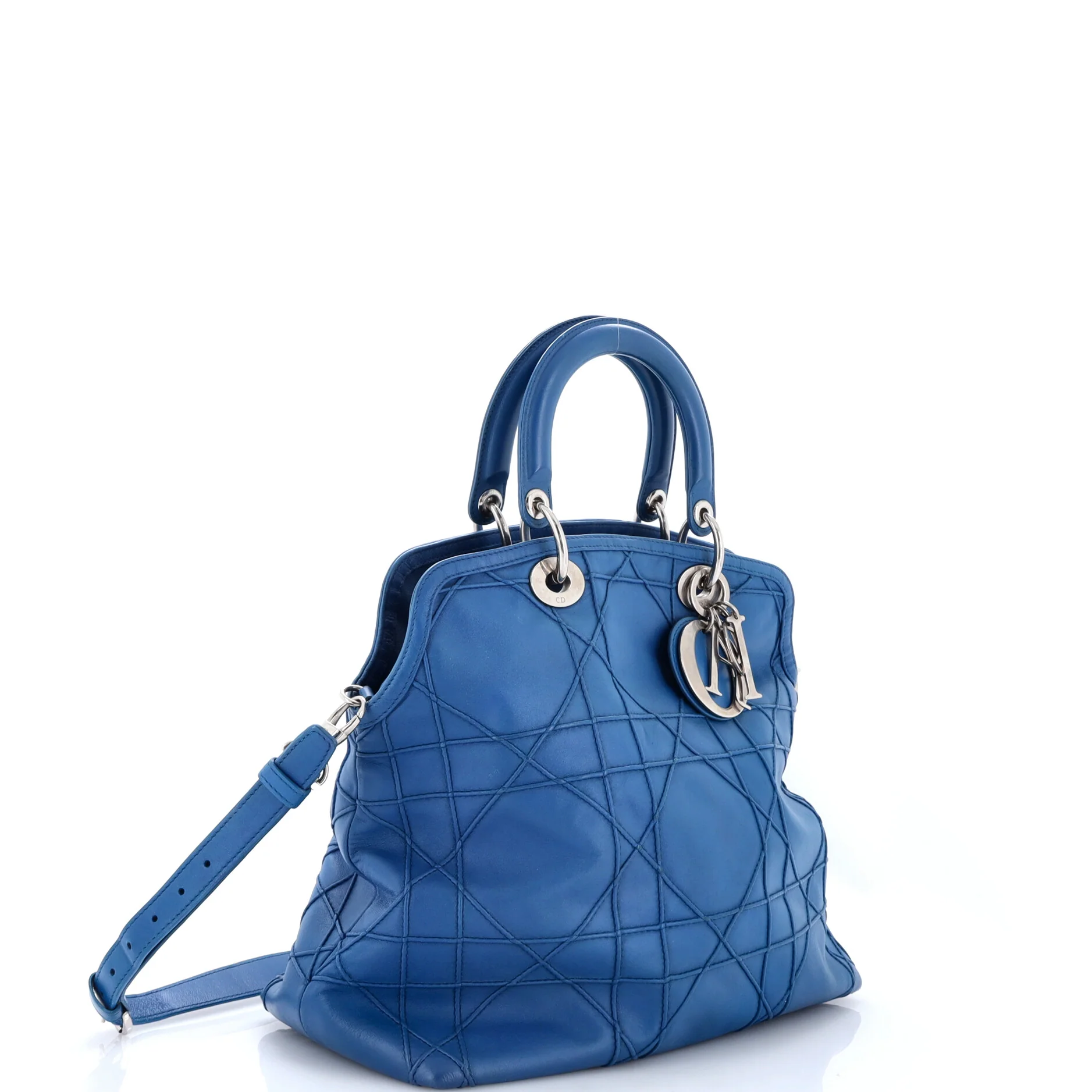 Granville Satchel Cannage Quilt Leather Medium - Image 2