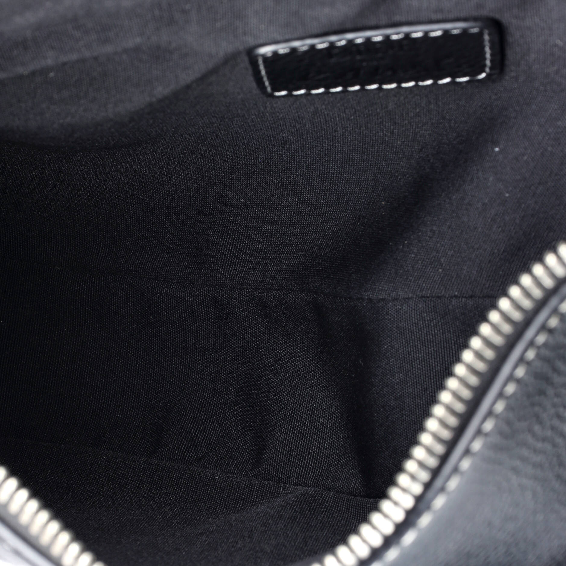 KAWS Saddle Crossbody Bag Leather with Applique - Image 5
