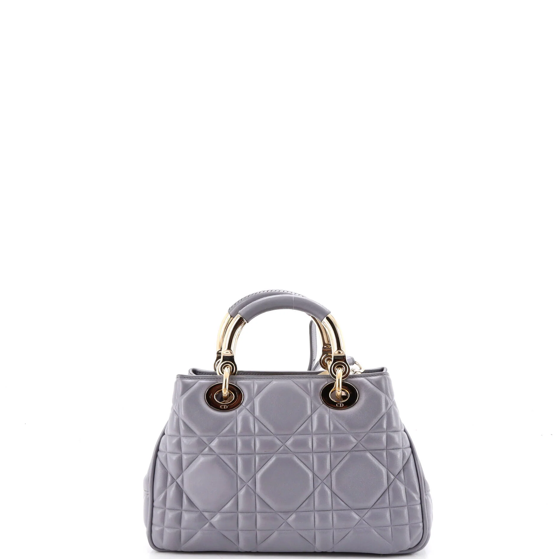 Lady 95.22 Bag Cannage Embossed Leather Small - Image 3