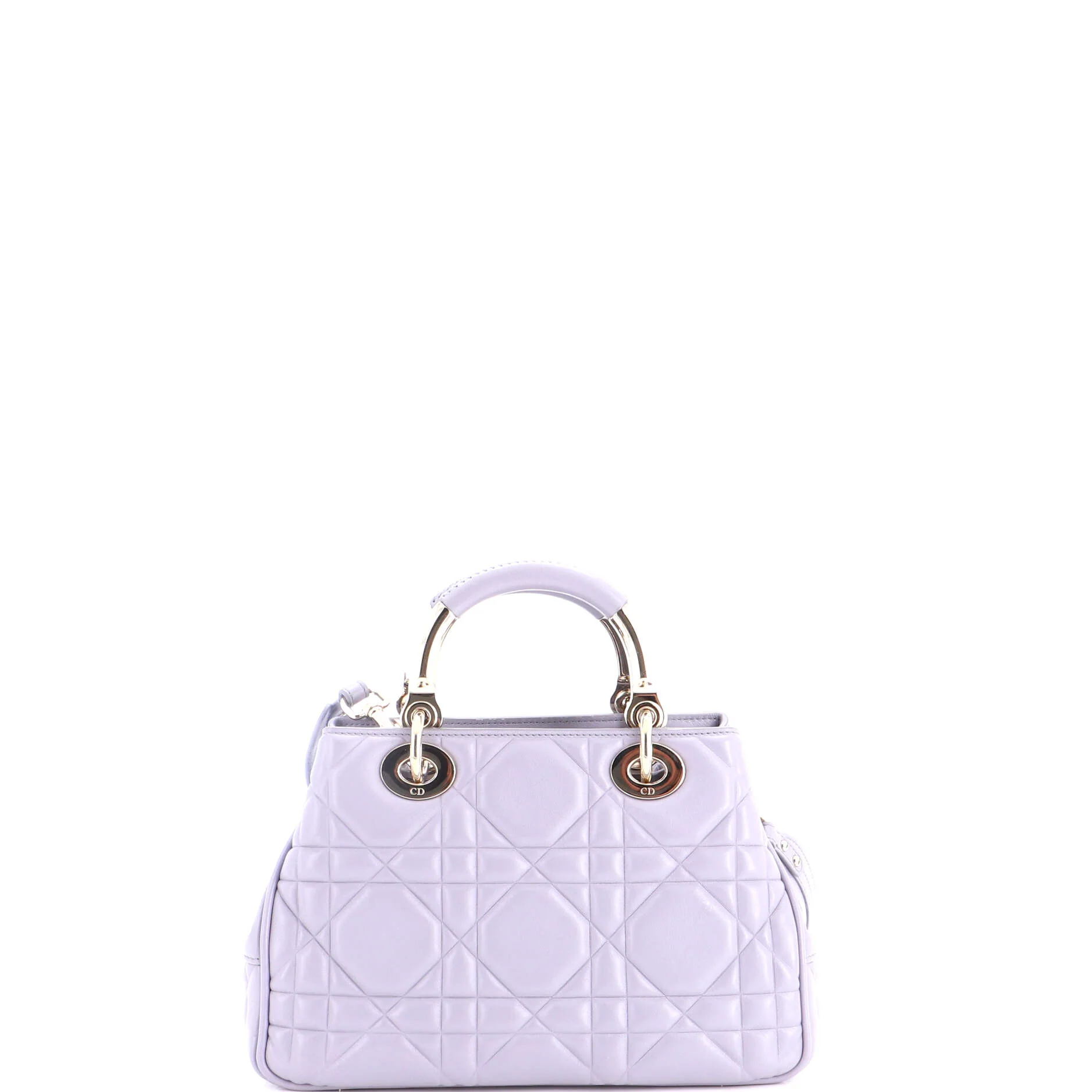 Lady 95.22 Bag Cannage Embossed Leather Small - Image 3