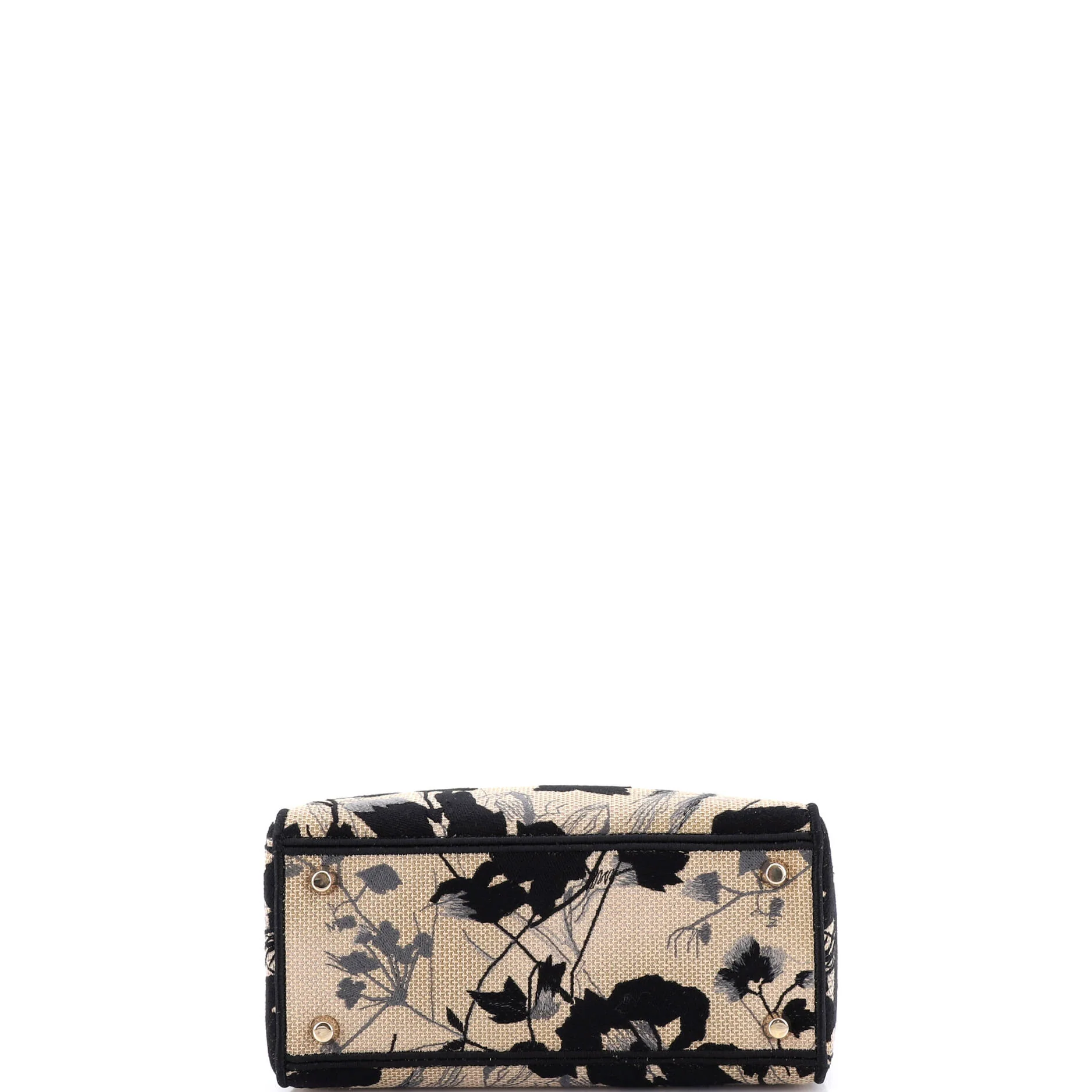 Lady D-Lite Bag Embroidered Canvas Medium - Image 4