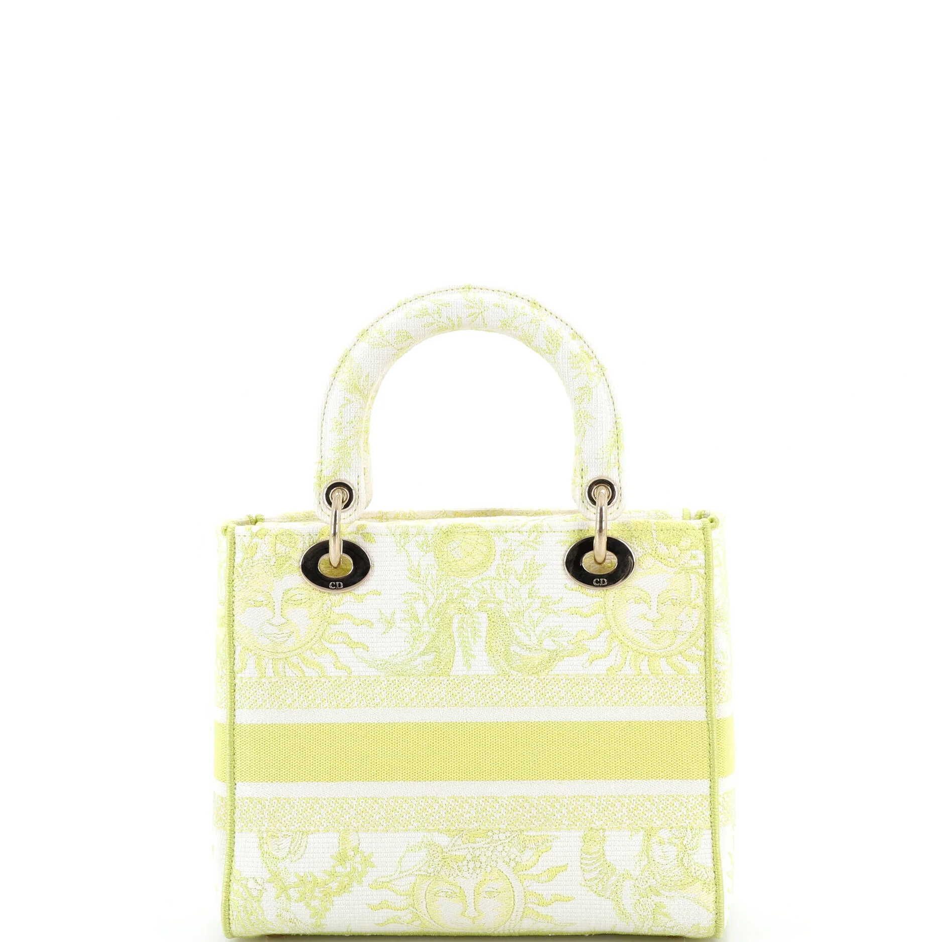 Lady D-Lite Bag Embroidered Canvas Medium - Image 3