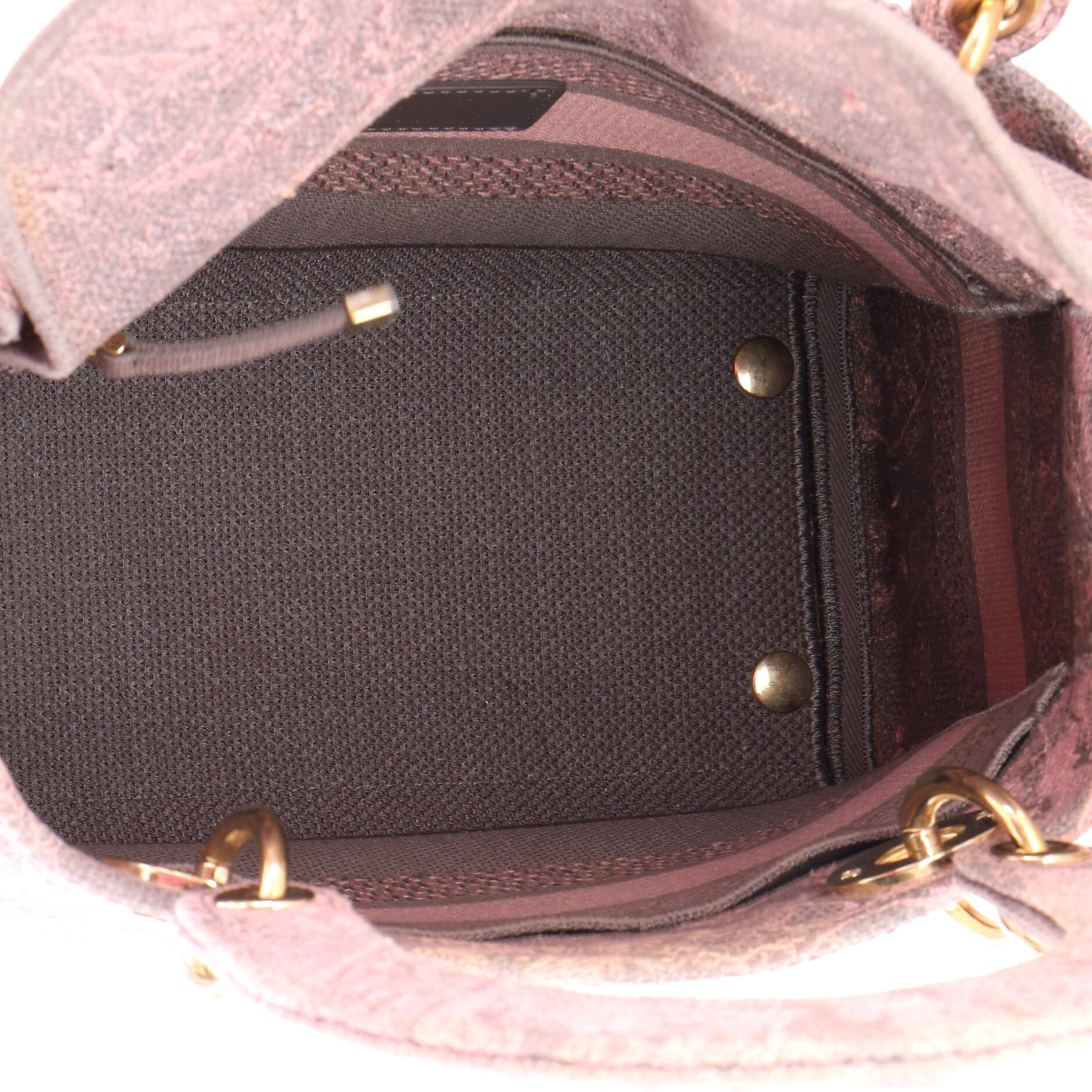 Lady D-Lite Bag Embroidered Canvas Medium - Image 5