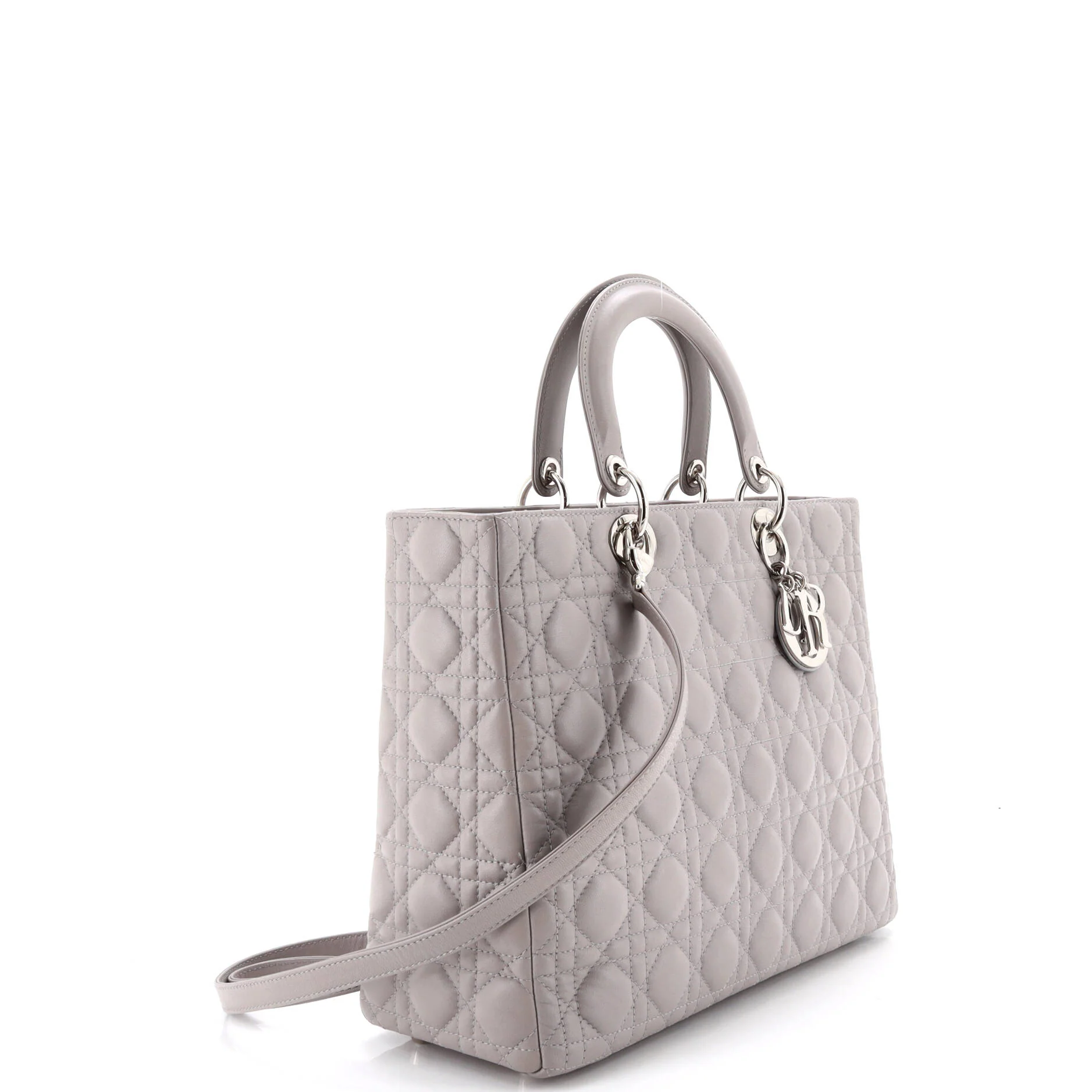Lady Dior Bag Cannage Quilt Lambskin Large - Image 2