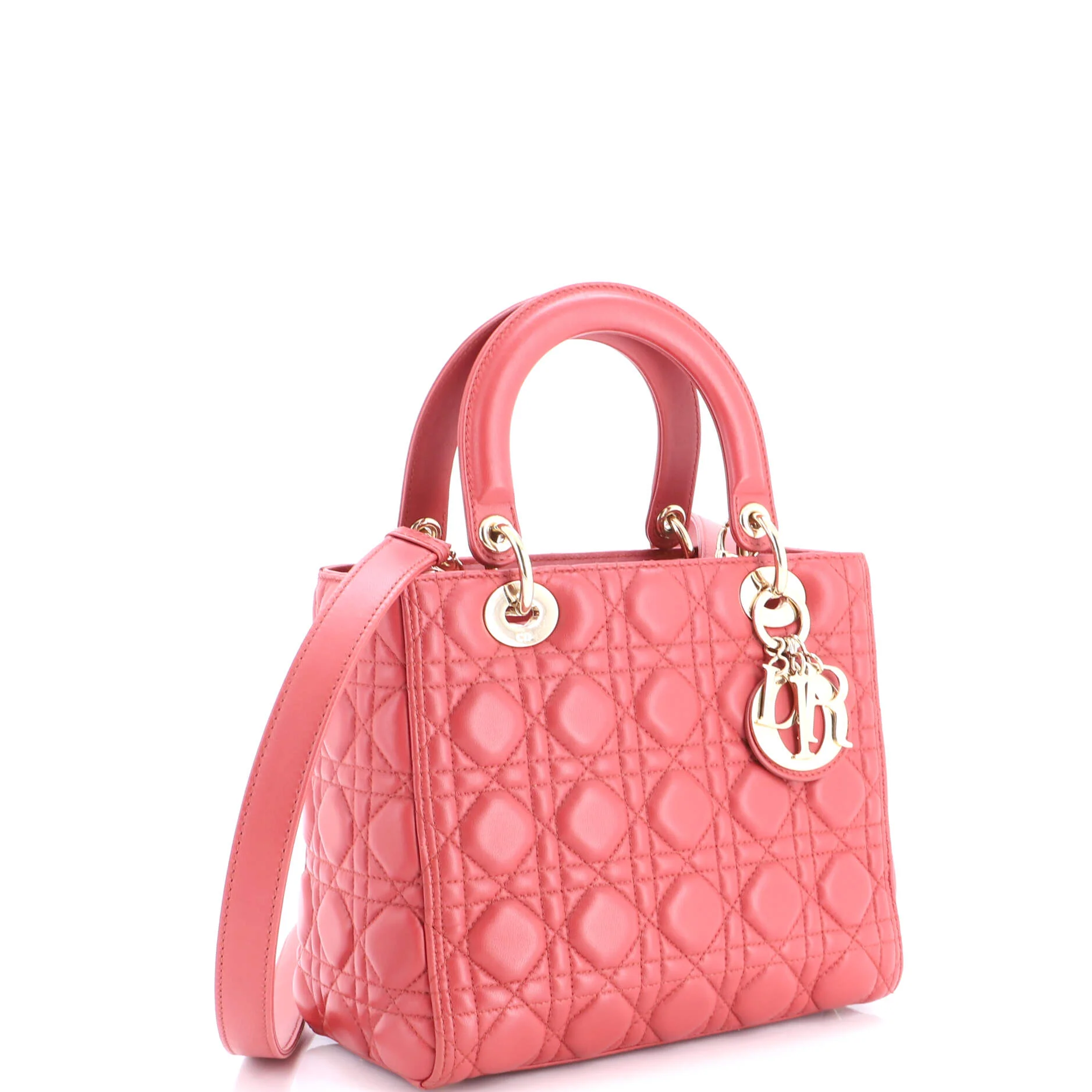 Lady Dior Bag Cannage Quilt Lambskin Medium - Image 2