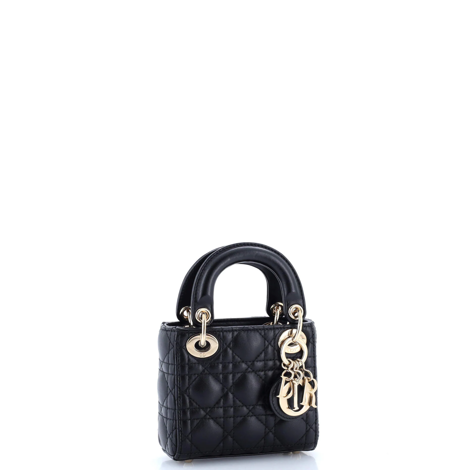 Lady Dior Bag Cannage Quilt Lambskin Micro - Image 2