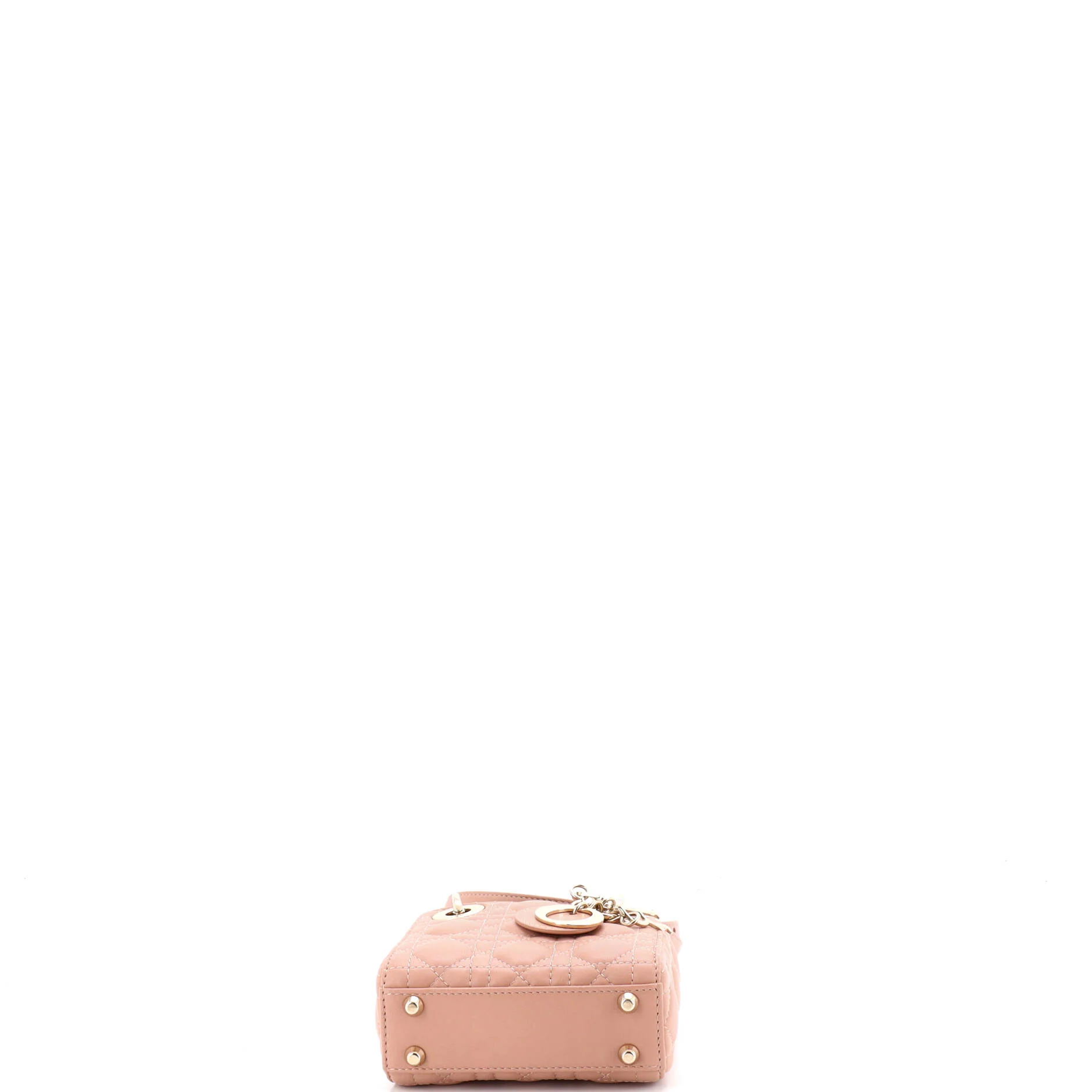 Lady Dior Bag Cannage Quilt Lambskin Micro - Image 4