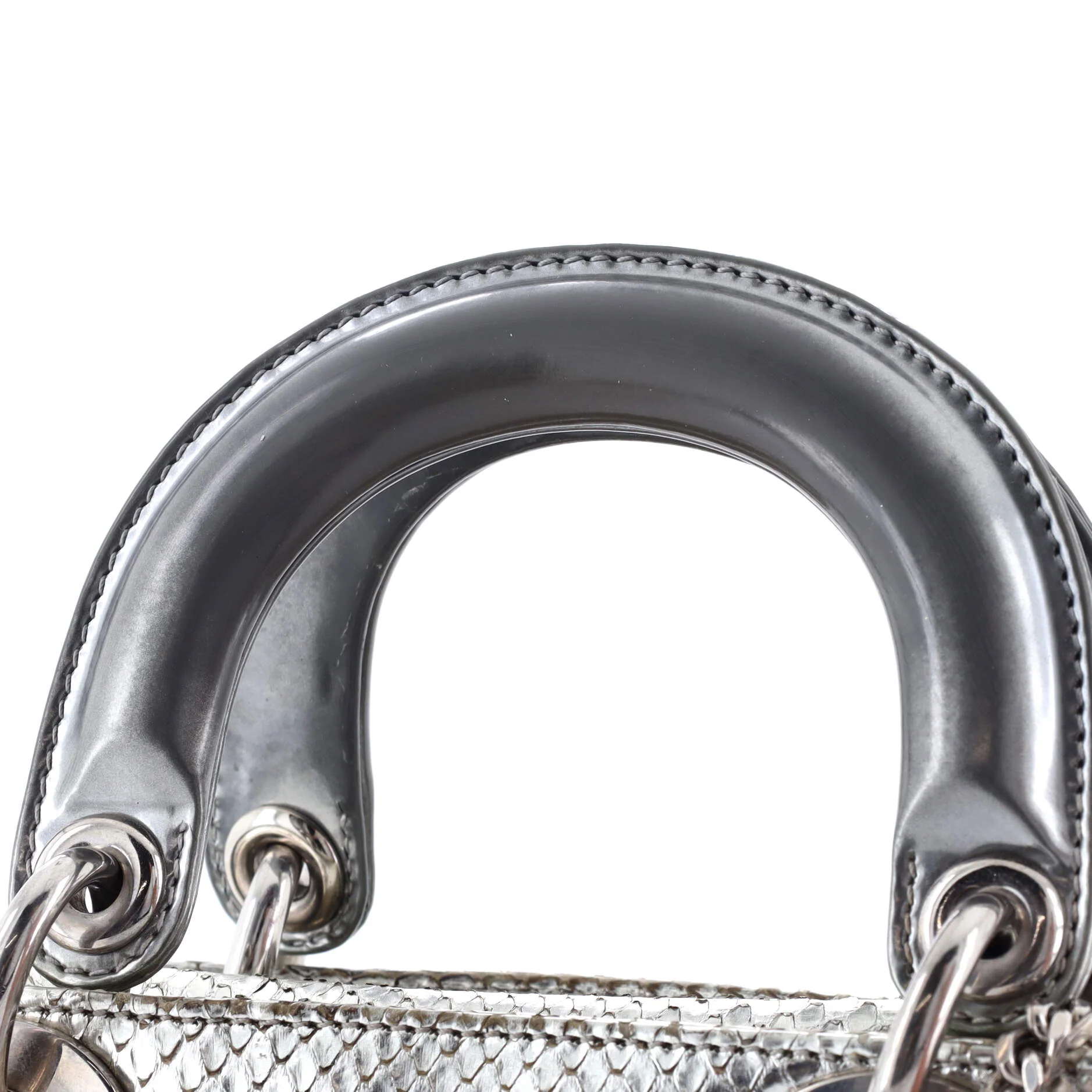 Lady Dior Bag Python Mini - Image 7