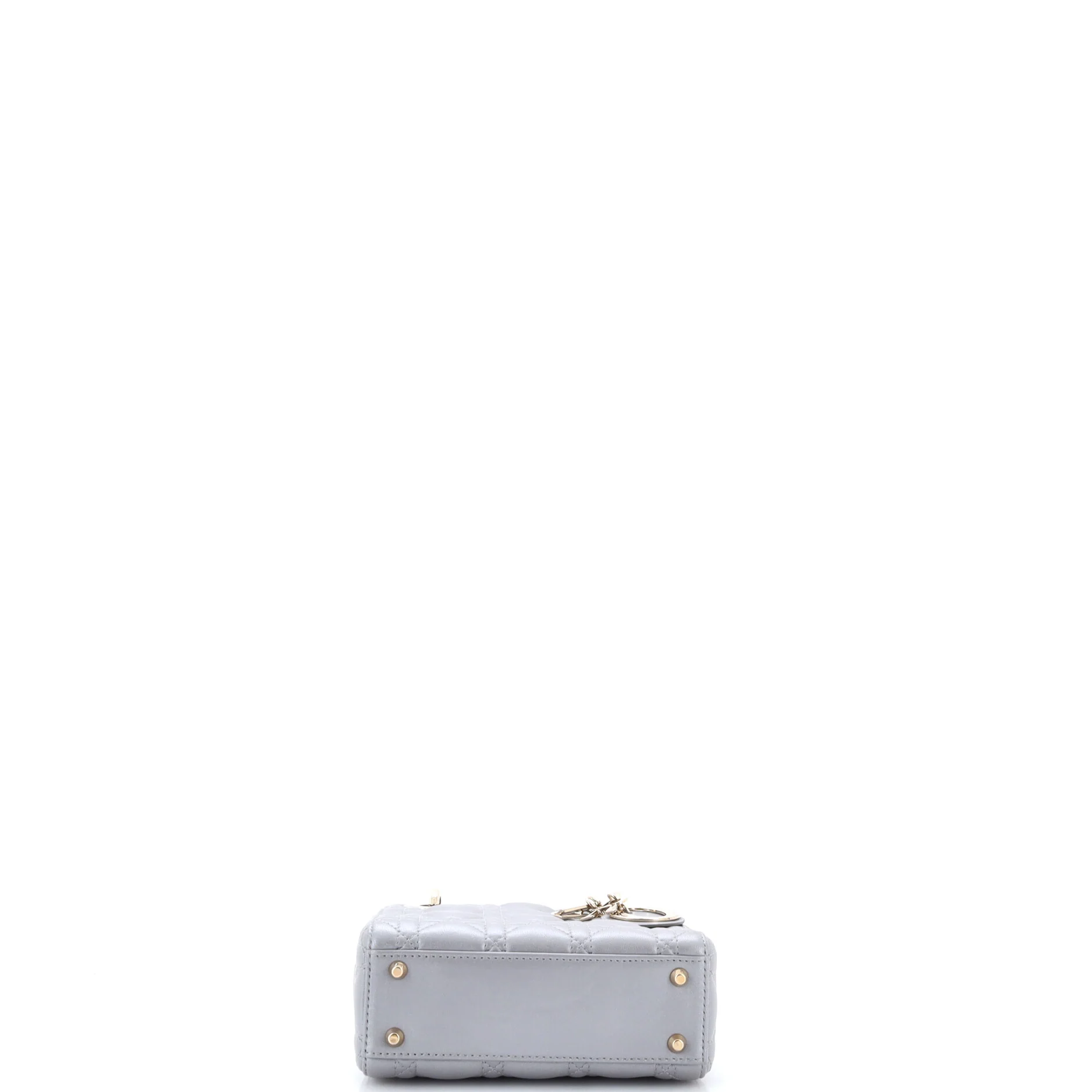 Lady Dior Chain Bag Cannage Quilt Lambskin Mini - Image 4