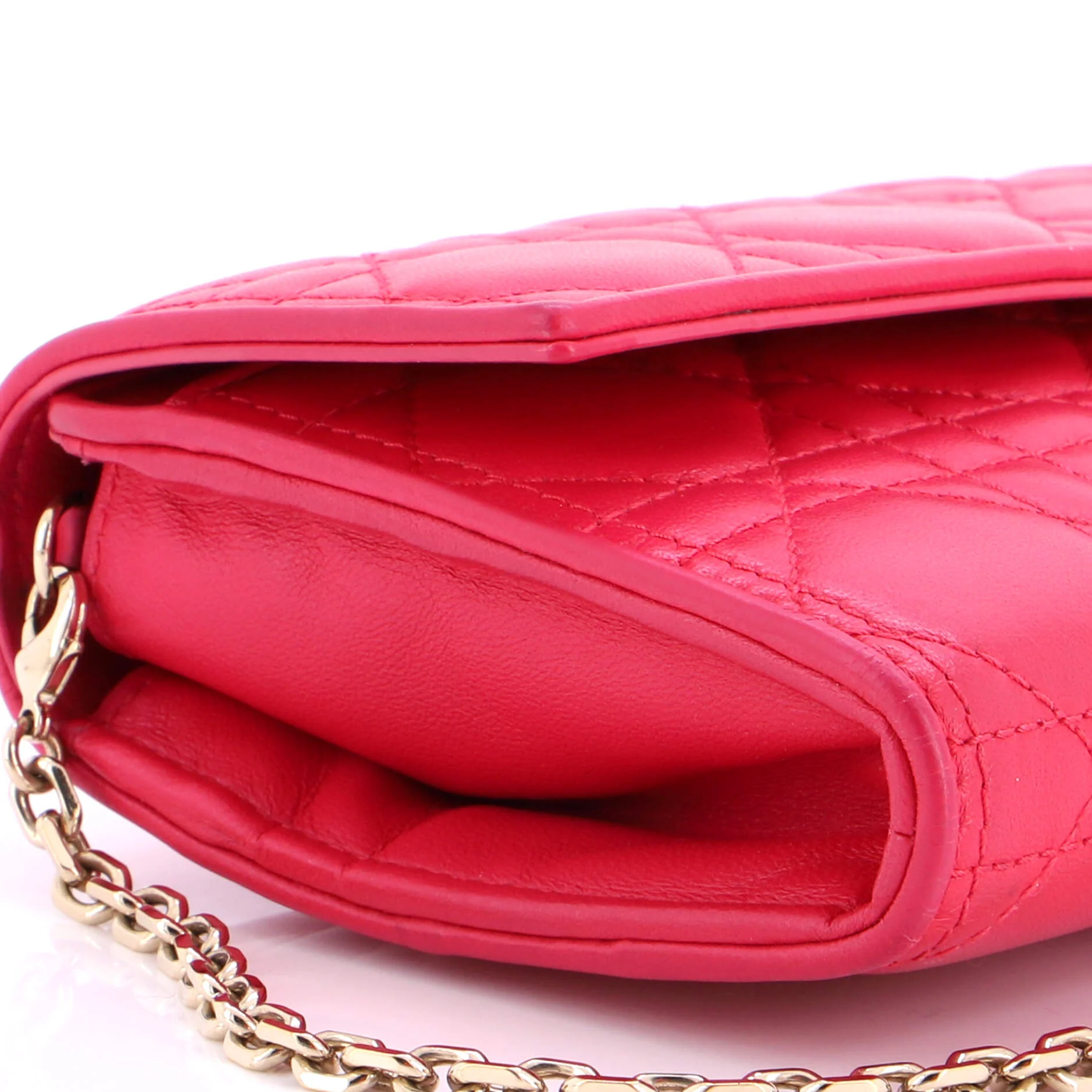 Lady Dior Croisiere Chain Wallet Cannage Quilt Lambskin - Image 6