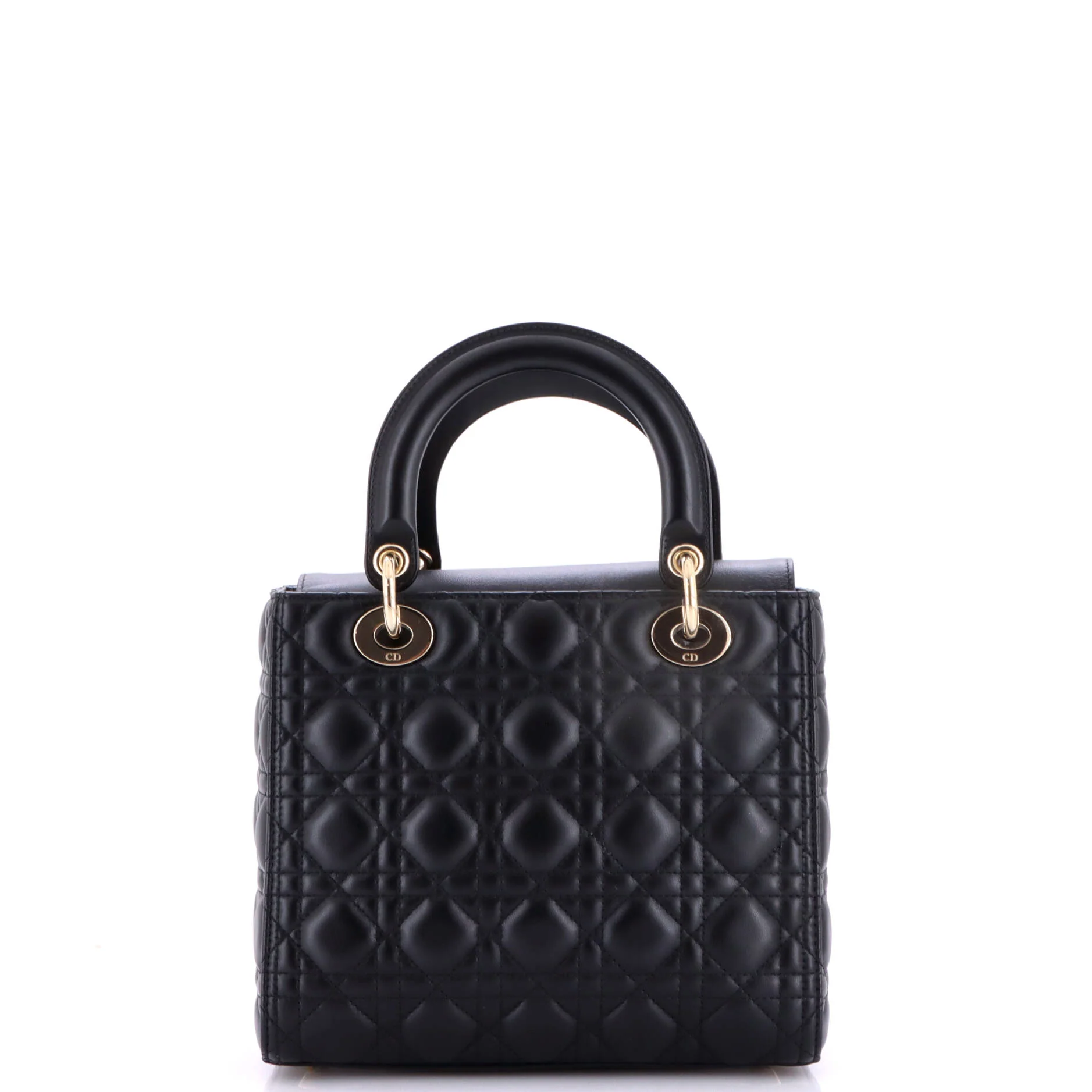 Lady Dior NM Bag Cannage Quilt Lambskin Medium - Image 3