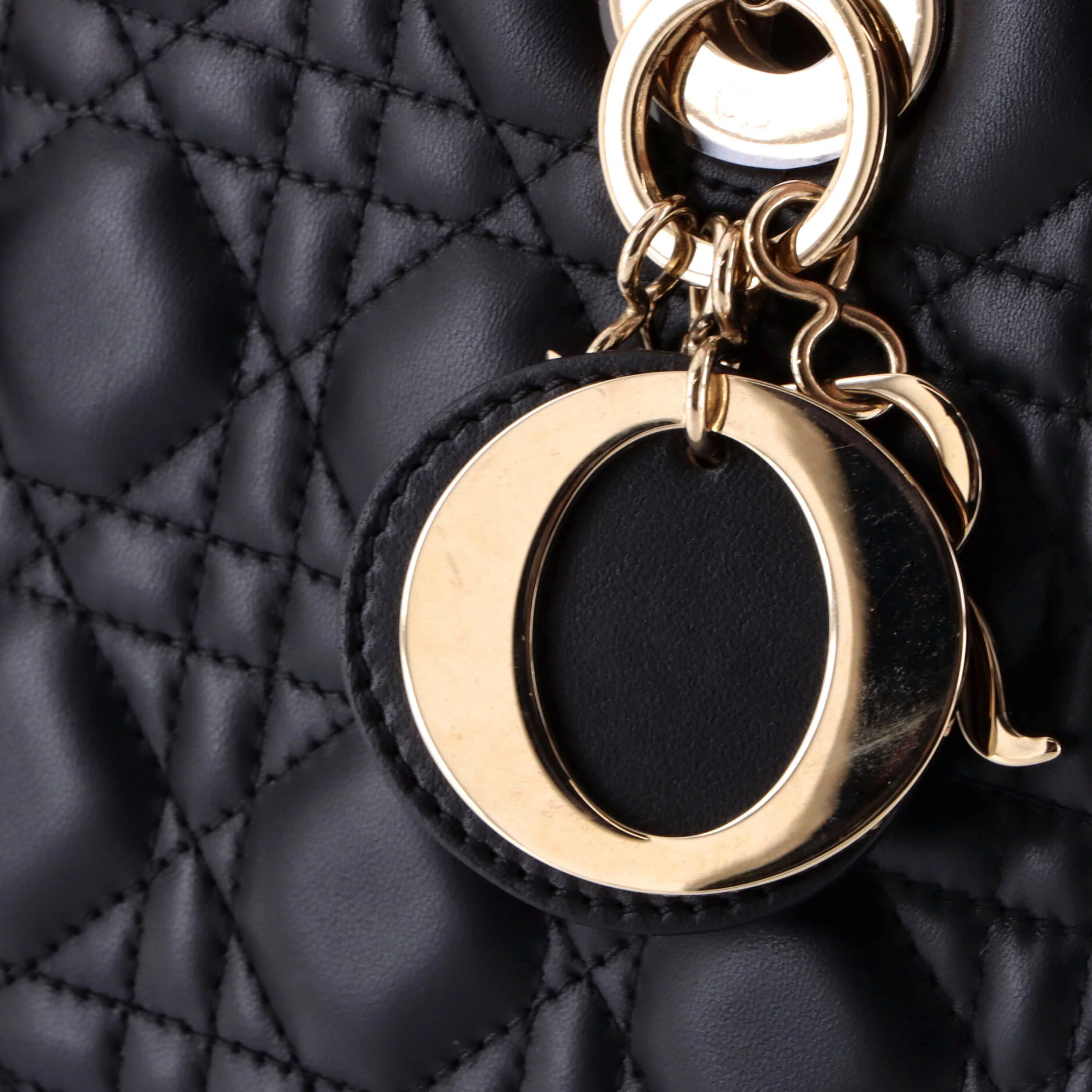 Lady Dior NM Bag Cannage Quilt Lambskin Medium - Image 7